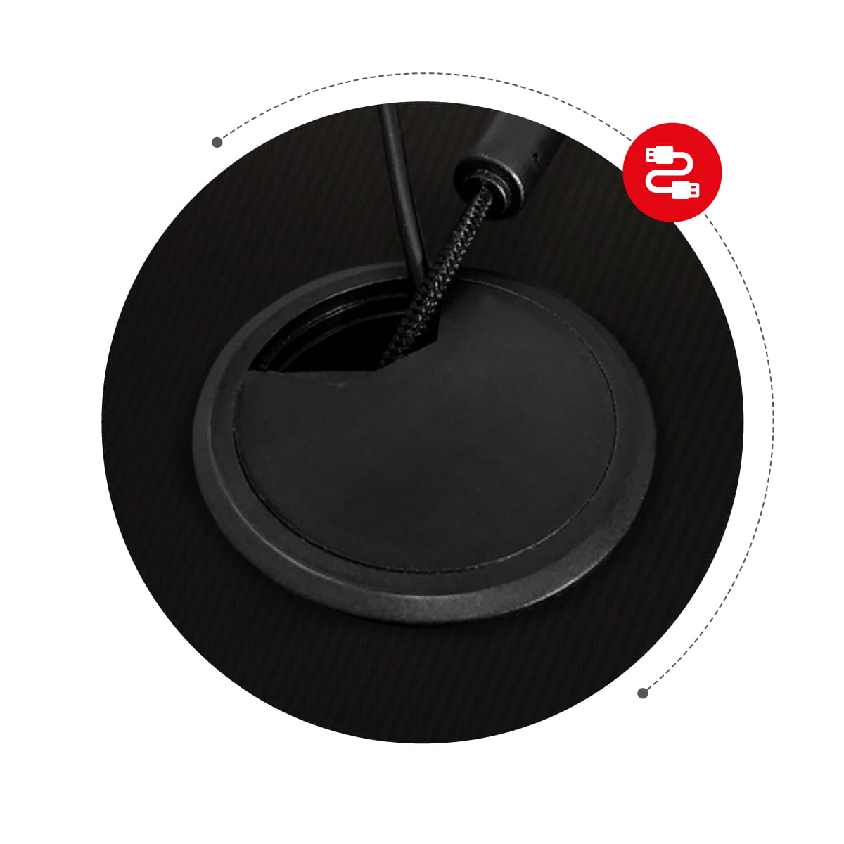 Birou de gaming Huzaro Hero 7.0 154 cm
