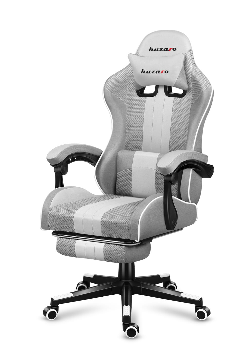 Scaun de gaming HUZARO Force 4.7 White Mesh