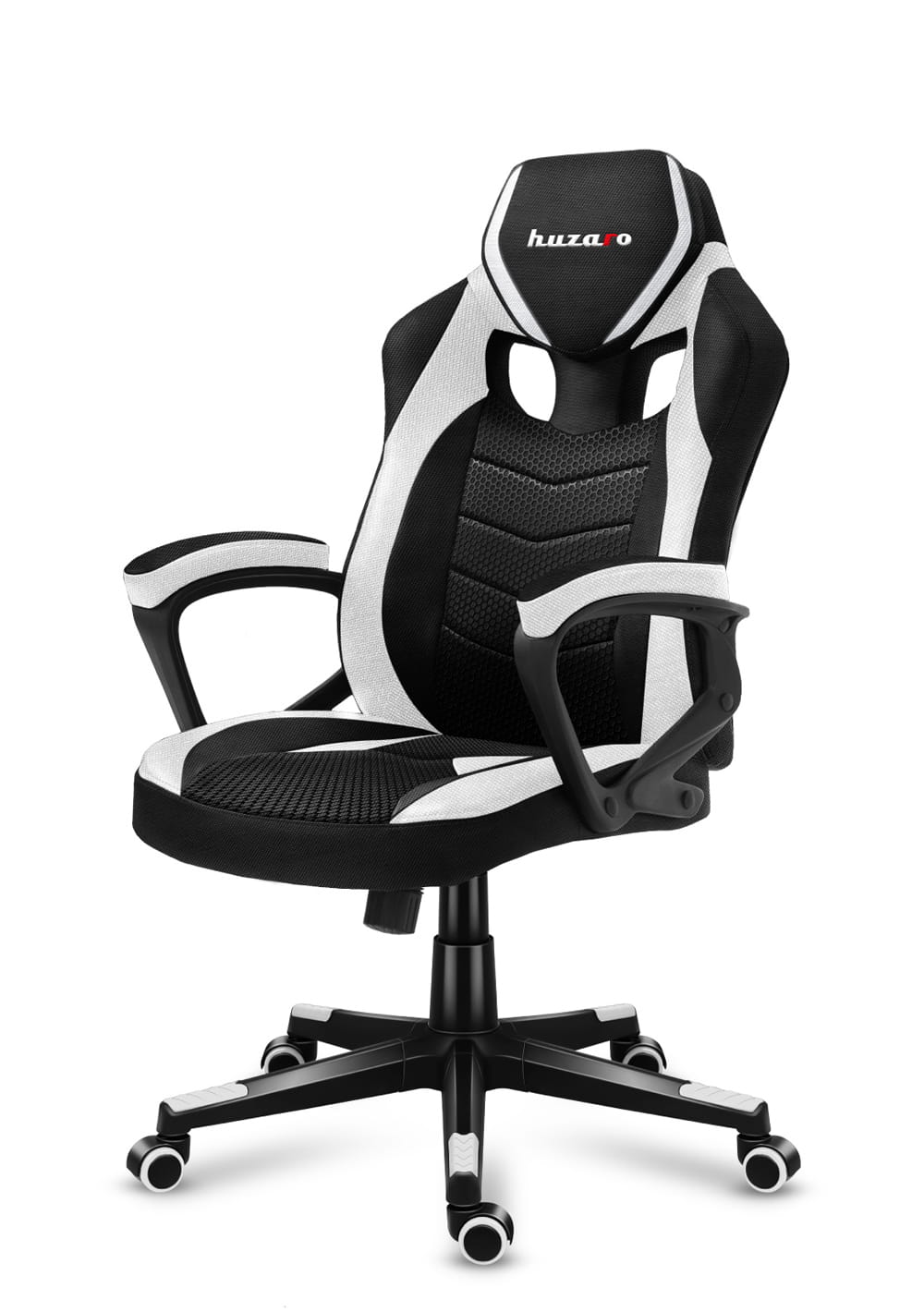 Scaun de gaming Huzaro Force 2.5 White Mesh