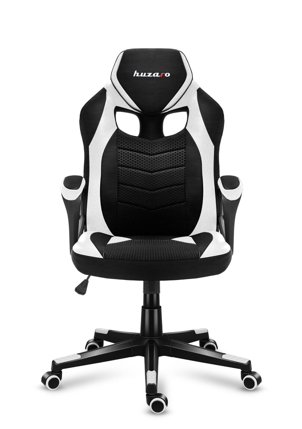 Scaun de gaming Huzaro Force 2.5 White Mesh