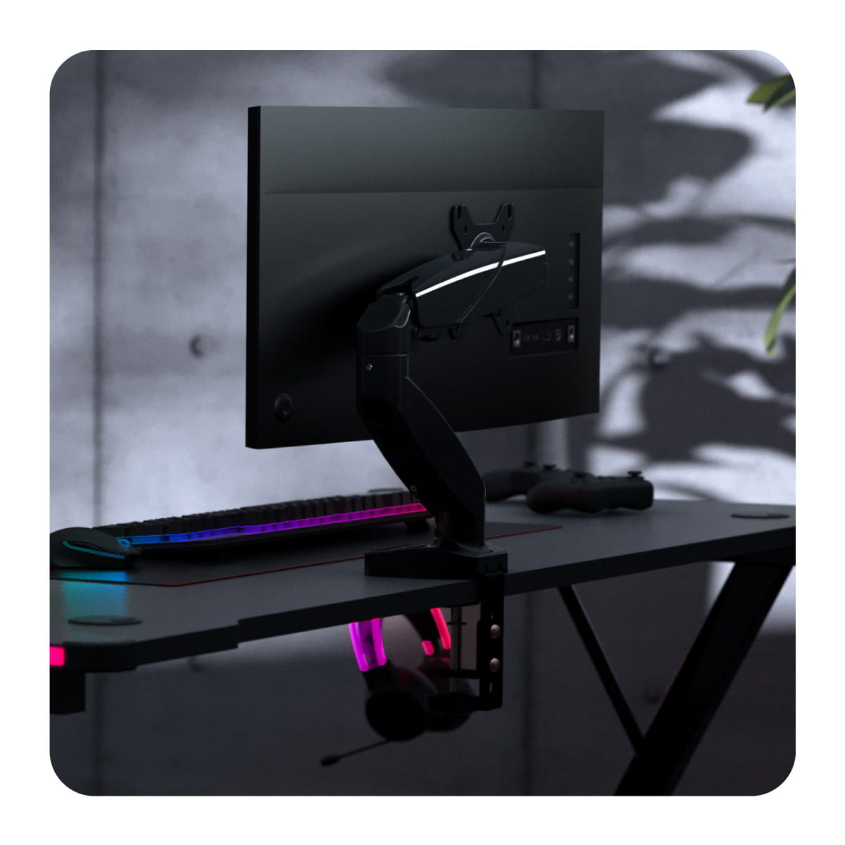 Suport monitor pivotant HUZARO Motion 1.2