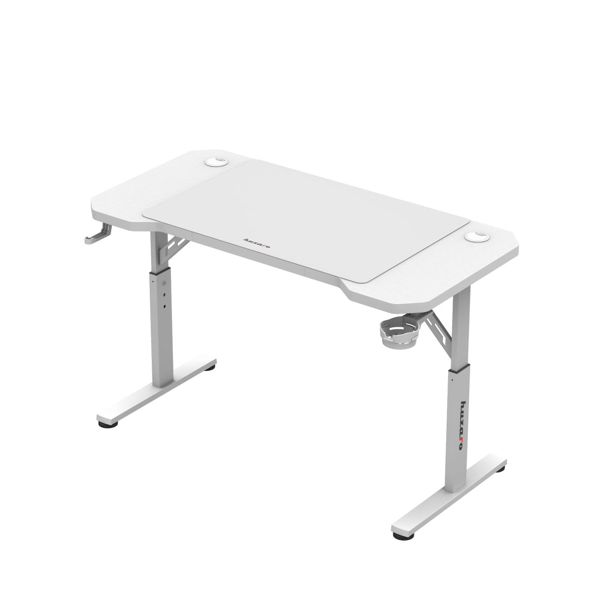 Huzaro Hero 2.6 Alb 120 cm birou de gaming