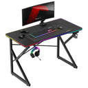 Huzaro Hero 1.7 RGB negru 120 cm birou de gaming