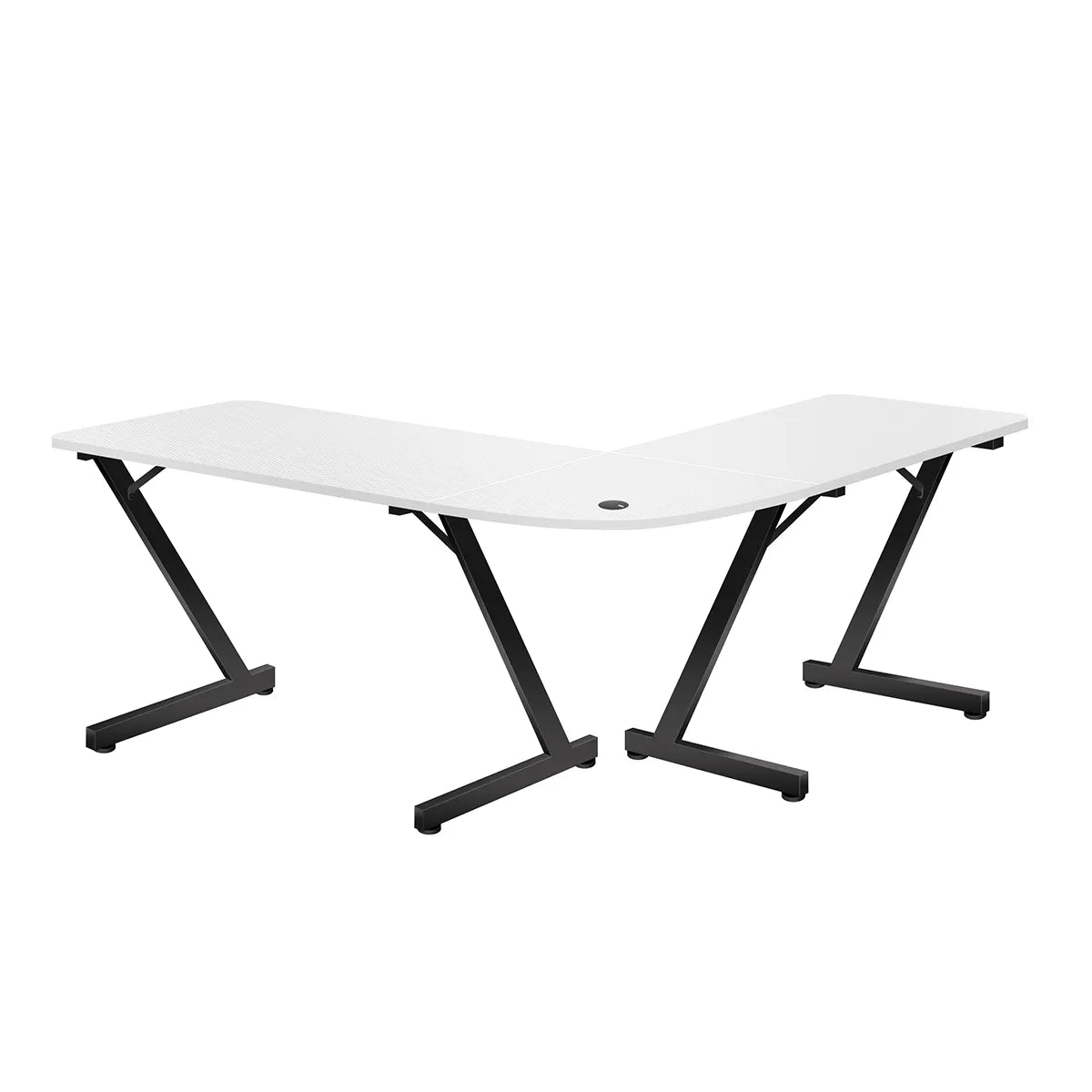 Huzaro Hero 7.0 Alb 154 cm birou de gaming