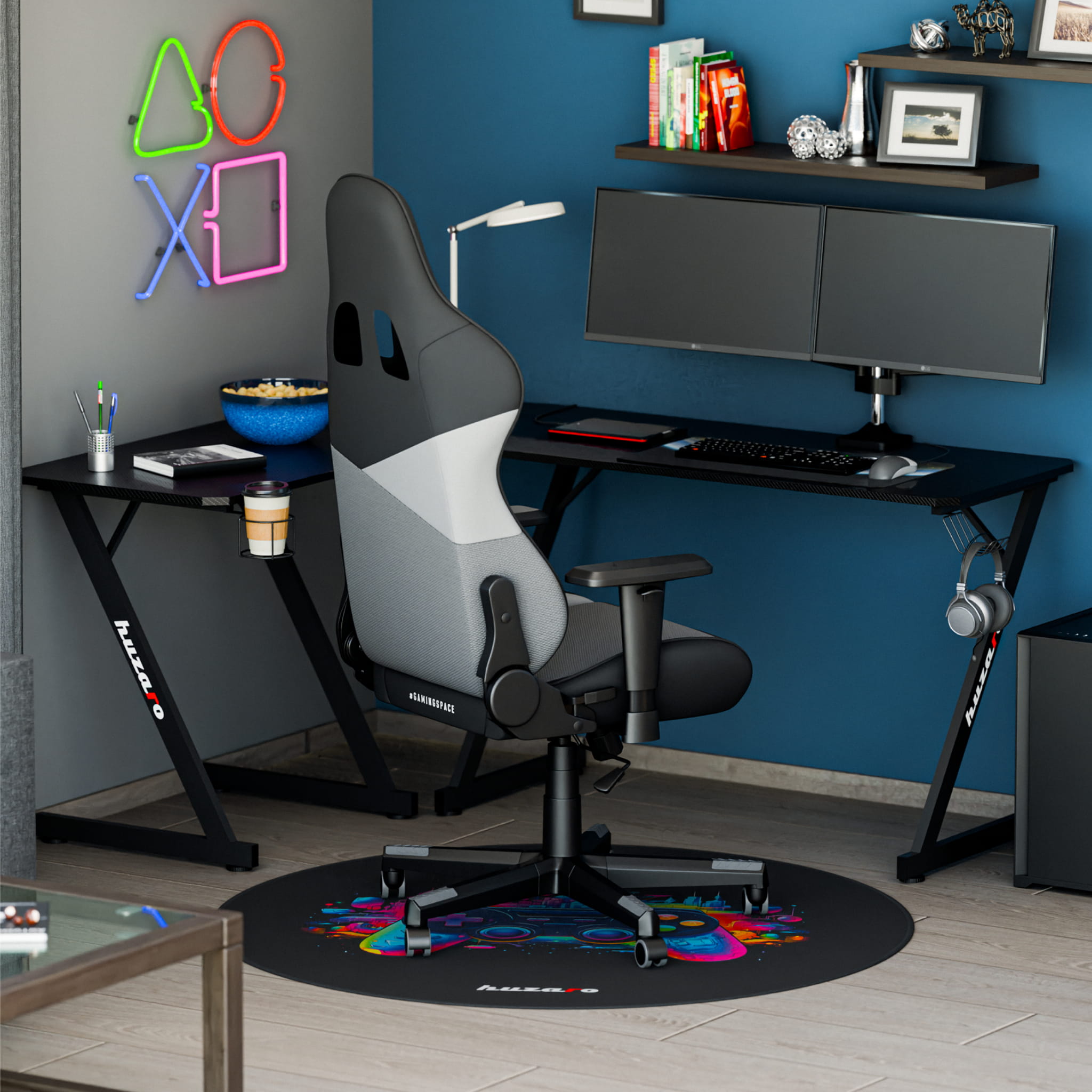 Huzaro FloorMat 7.0 covoraș de jocuri sub scaun