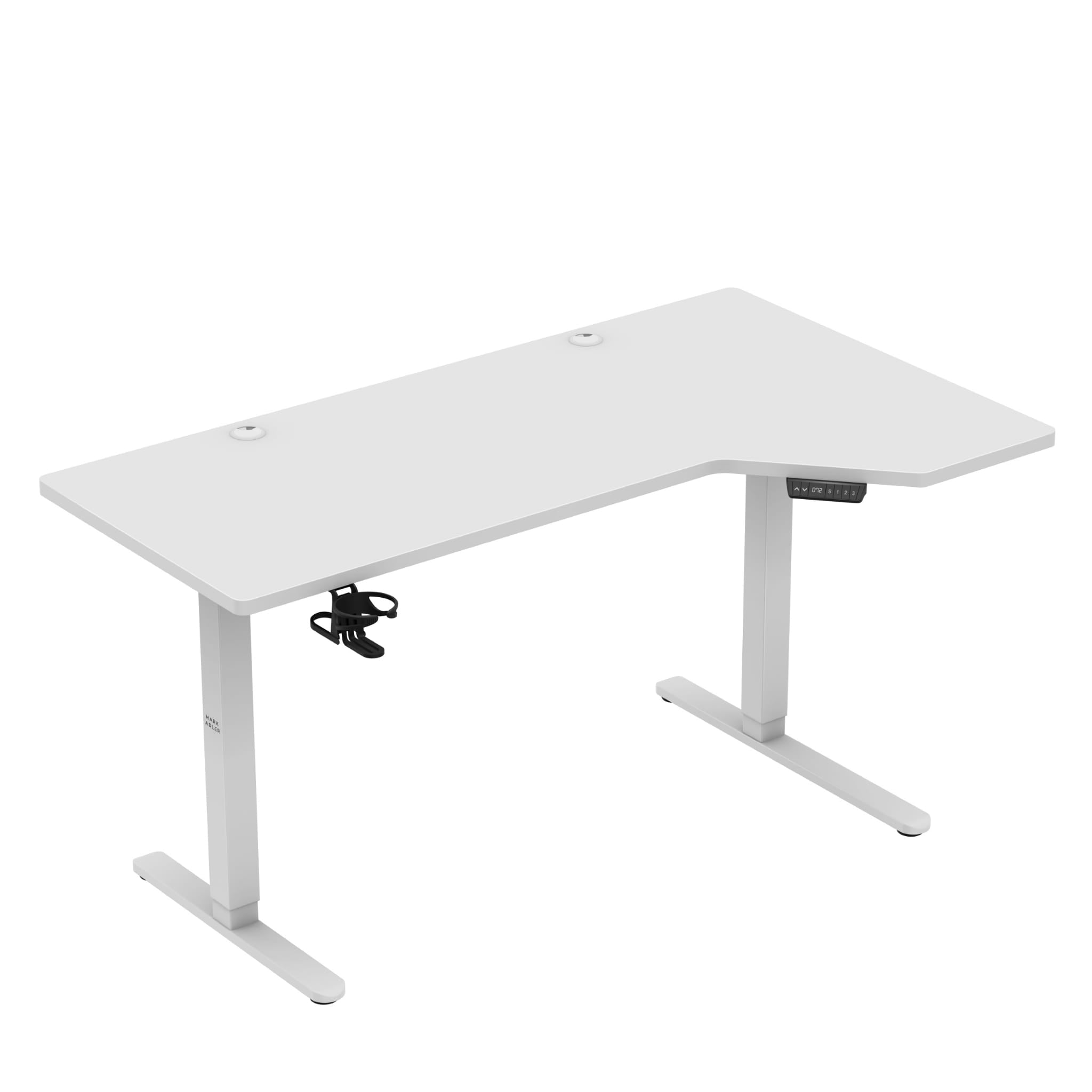 Birou electric Mark Adler Leader 9.1 Alb 145 cm