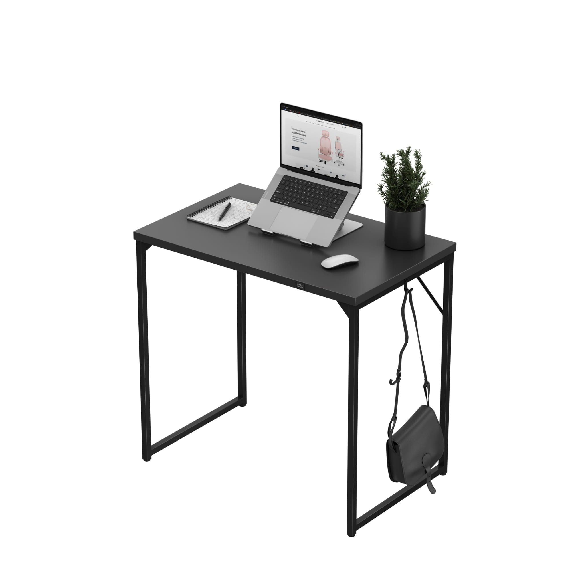Birou mic Mark Adler Leader 1.3 negru 80 cm