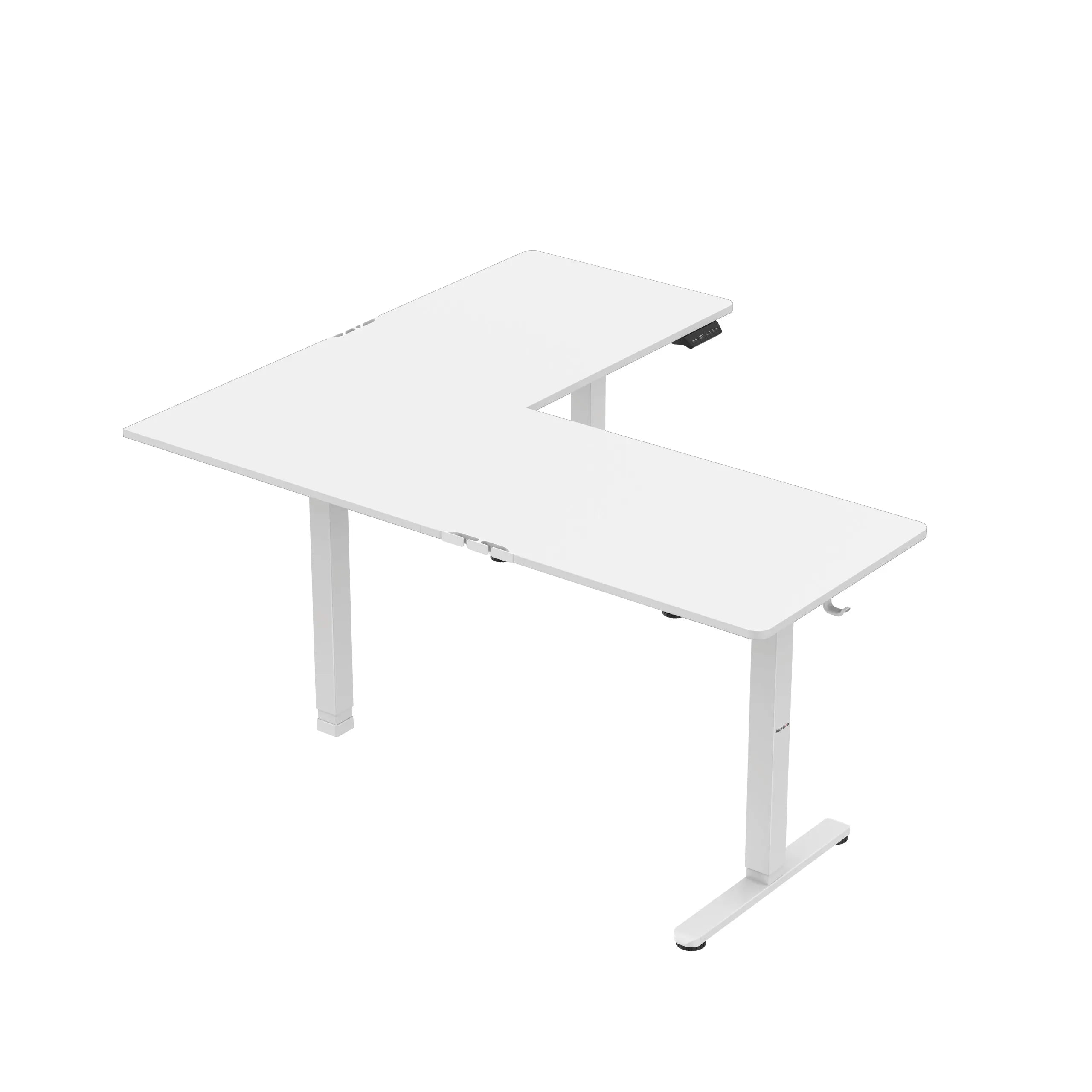 Huzaro Hero 9.5 Alb 160 cm birou electric de colț