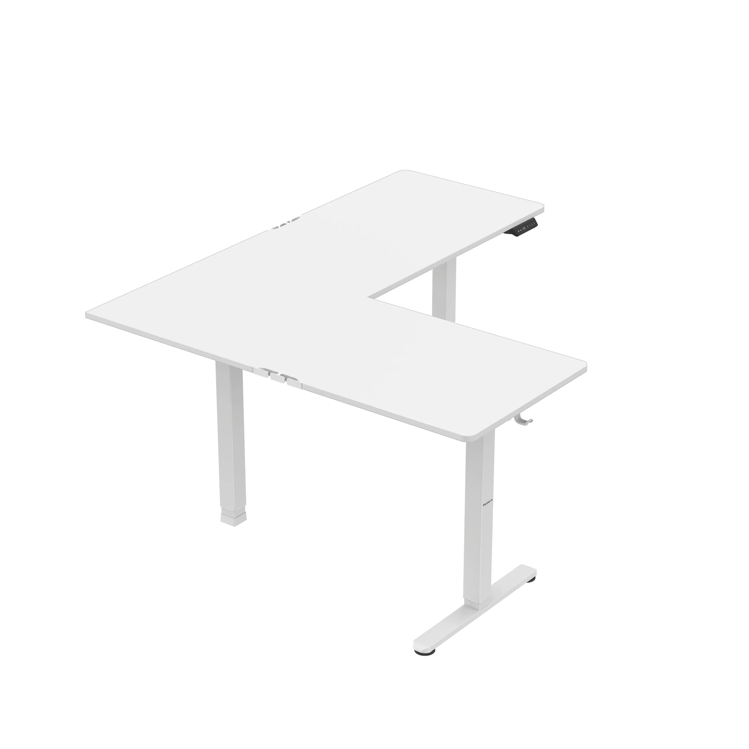 Huzaro Hero 9.5 Alb 160 cm birou electric de colț