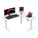 Huzaro Hero 9.5 Alb 160 cm birou electric de colț