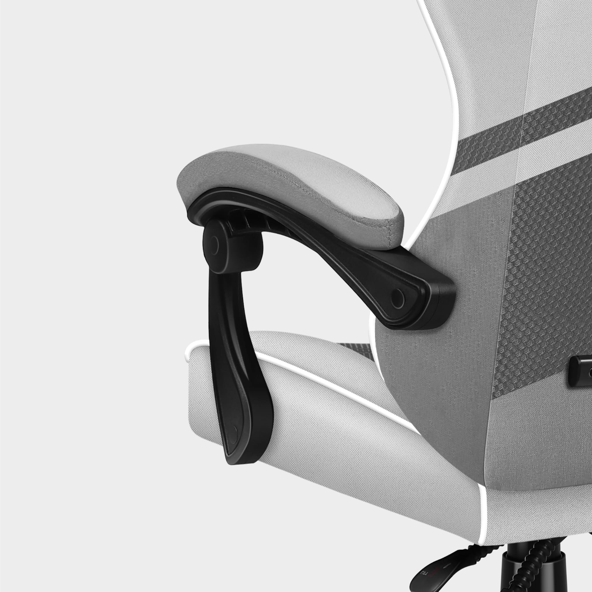 Scaun de gaming HUZARO FORCE 4.4 White Mesh