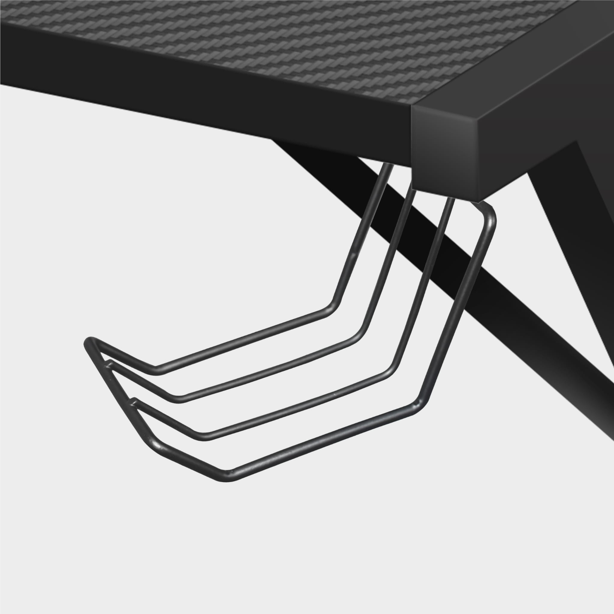 Huzaro Hero 6.3 Negru 154 cm birou de gaming