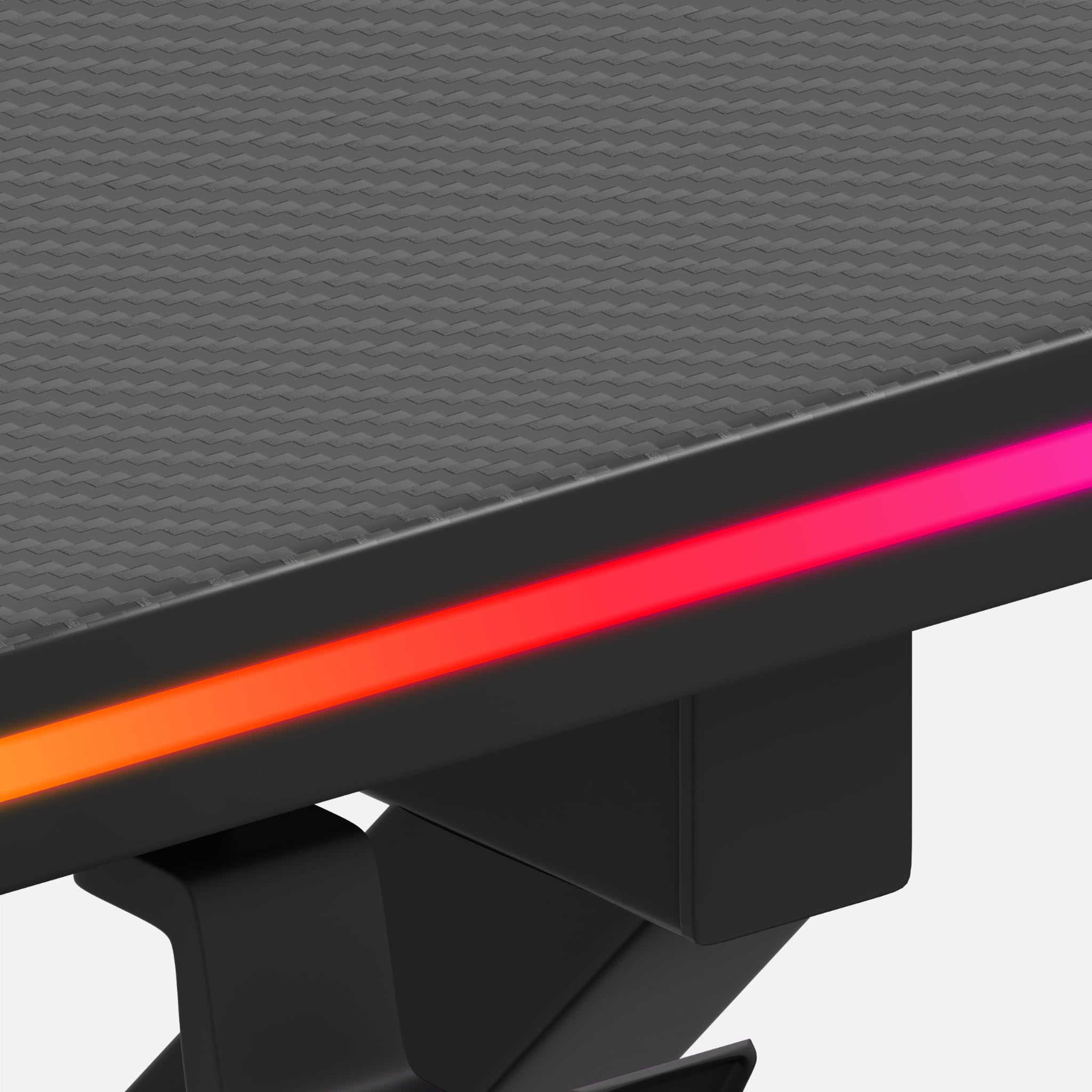 Huzaro Hero 1.7 RGB negru 120 cm birou de gaming
