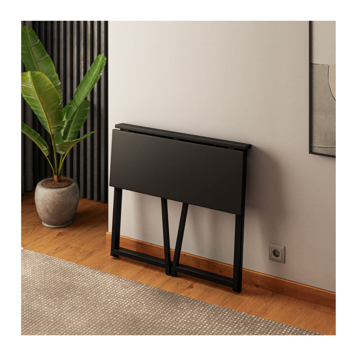 Birou pliabil Mark Adler Leader 1.5 Black 80 cm