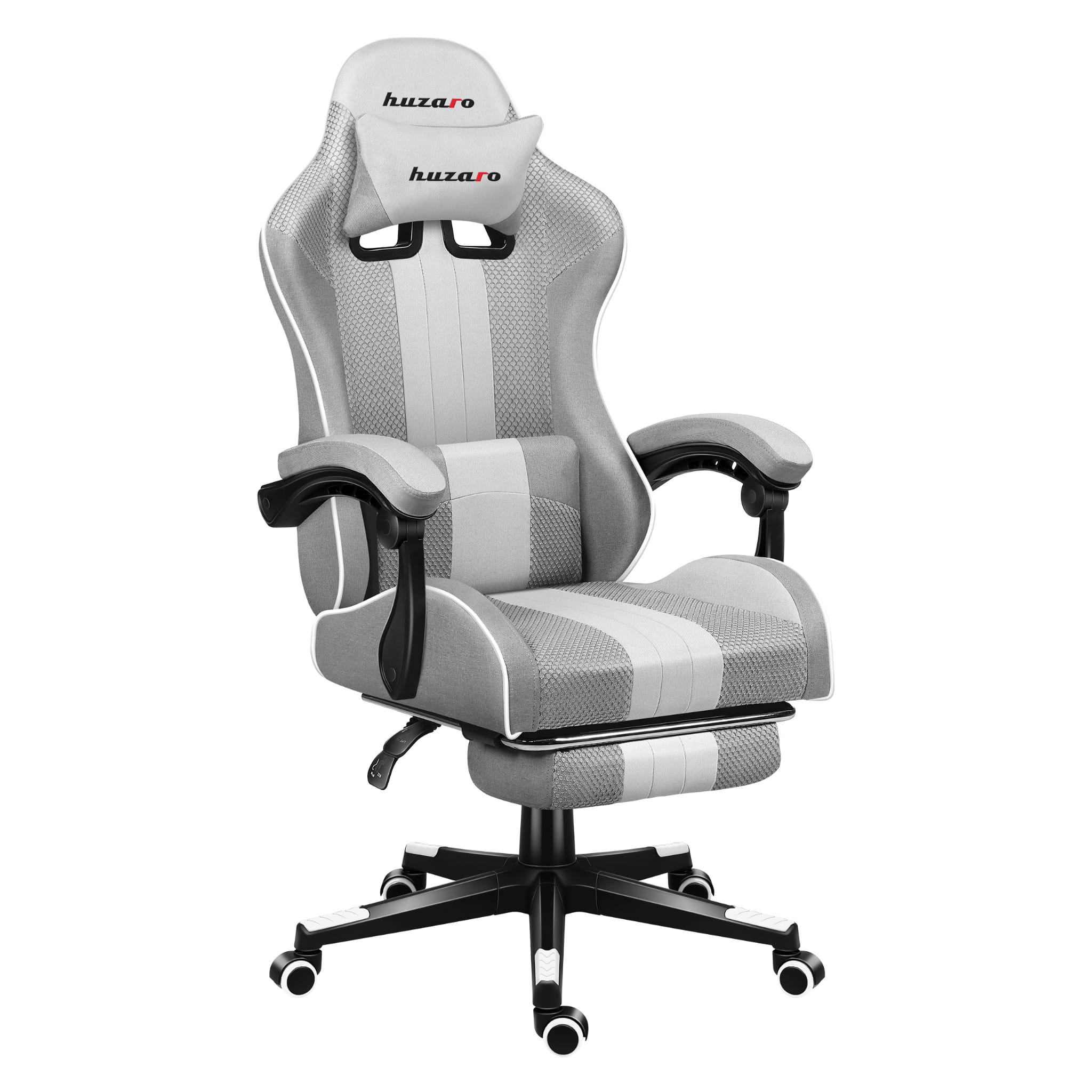 Scaun de gaming HUZARO Force 4.7 White Mesh