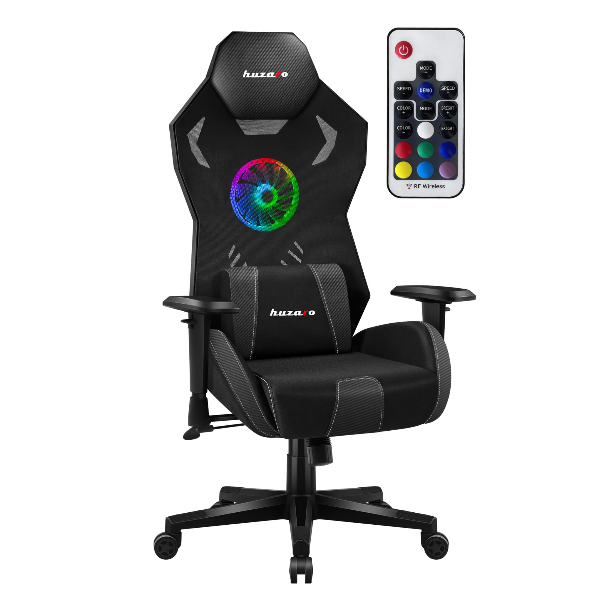 Scaun de gaming Huzaro Combat 7.6 RGB Led
