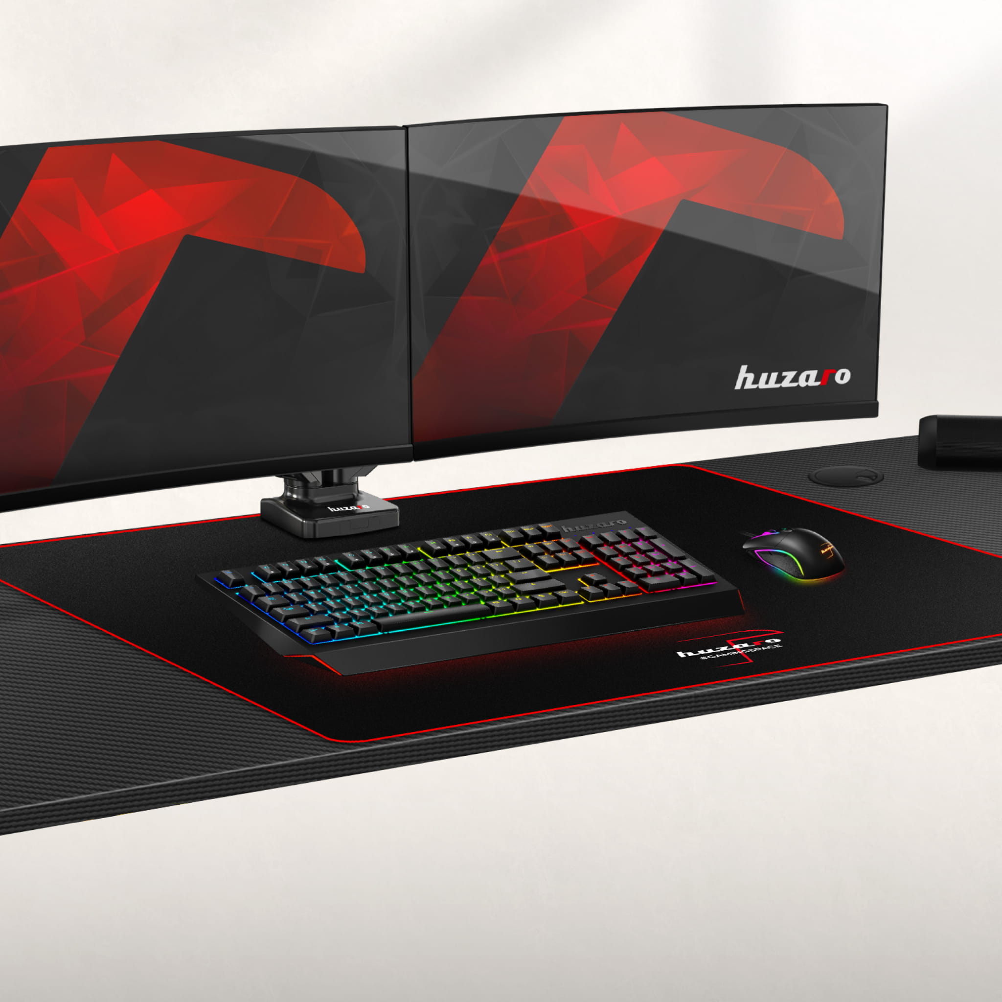 Huzaro Hero 4.7 Negru 160 cm birou de gaming