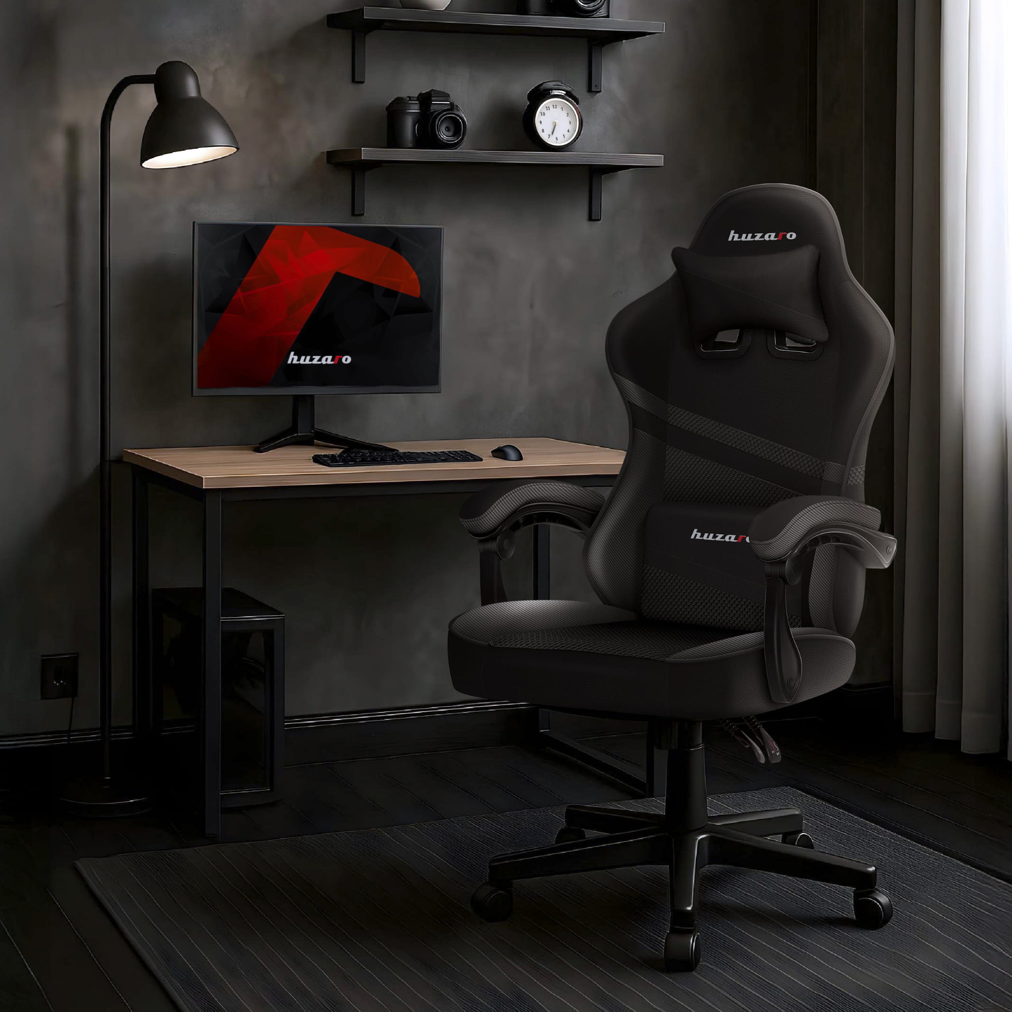 Fotoliu de gaming HUZARO FORCE 4.4 Carbon