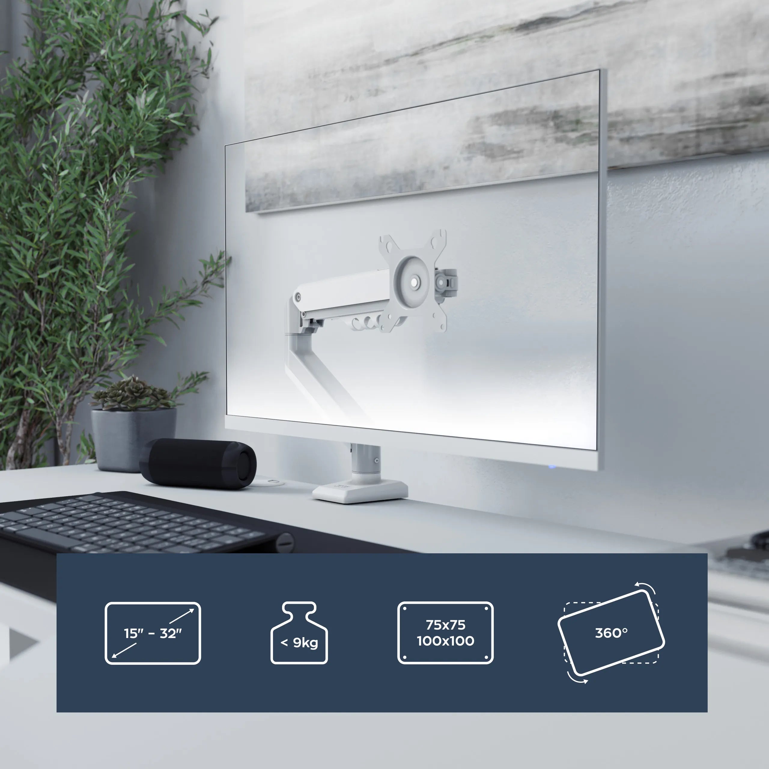 Suport pentru monitor de birou Mark Adler Flow 2.0