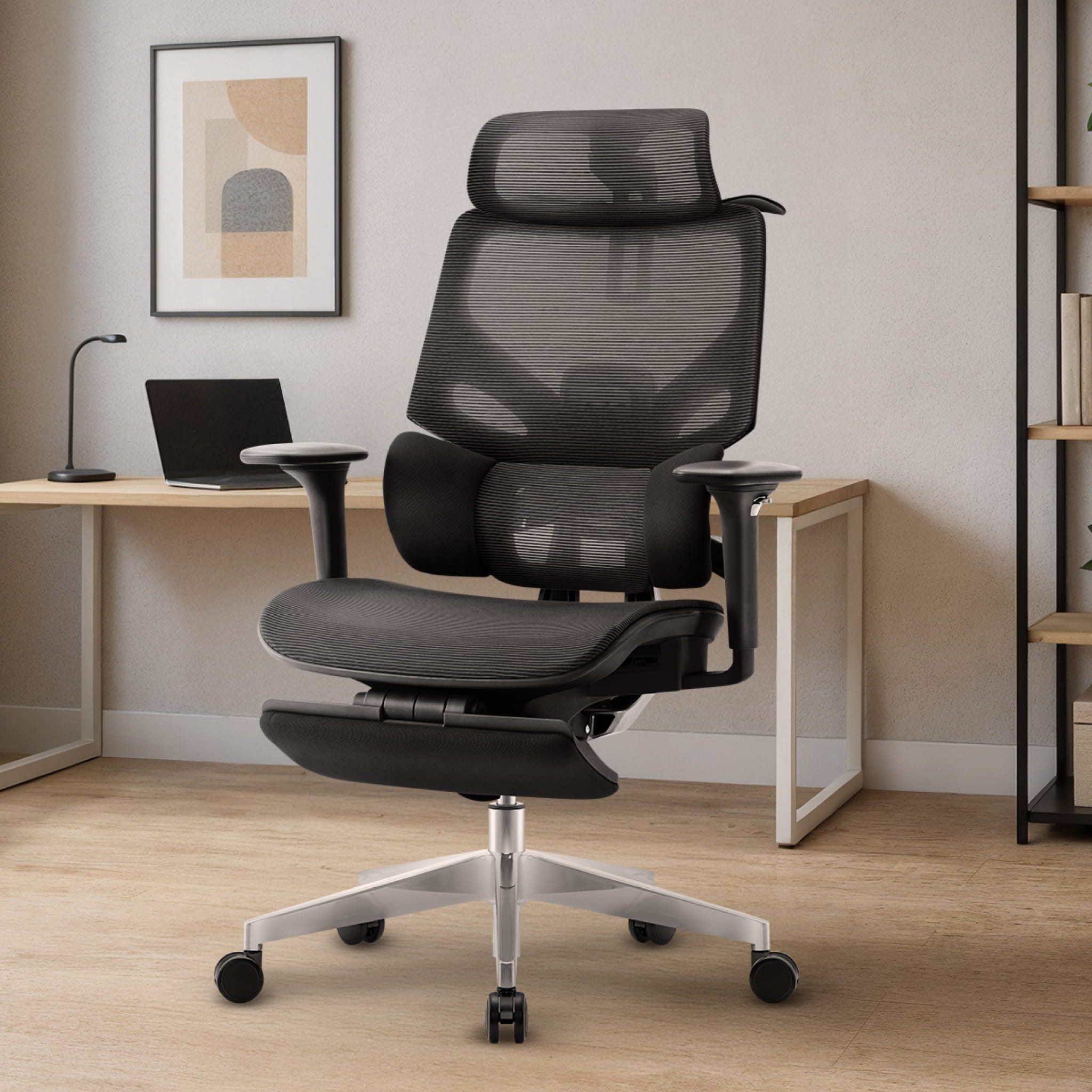 Scaun ergonomic Mark Adler Expert 8.7 Black Mesh