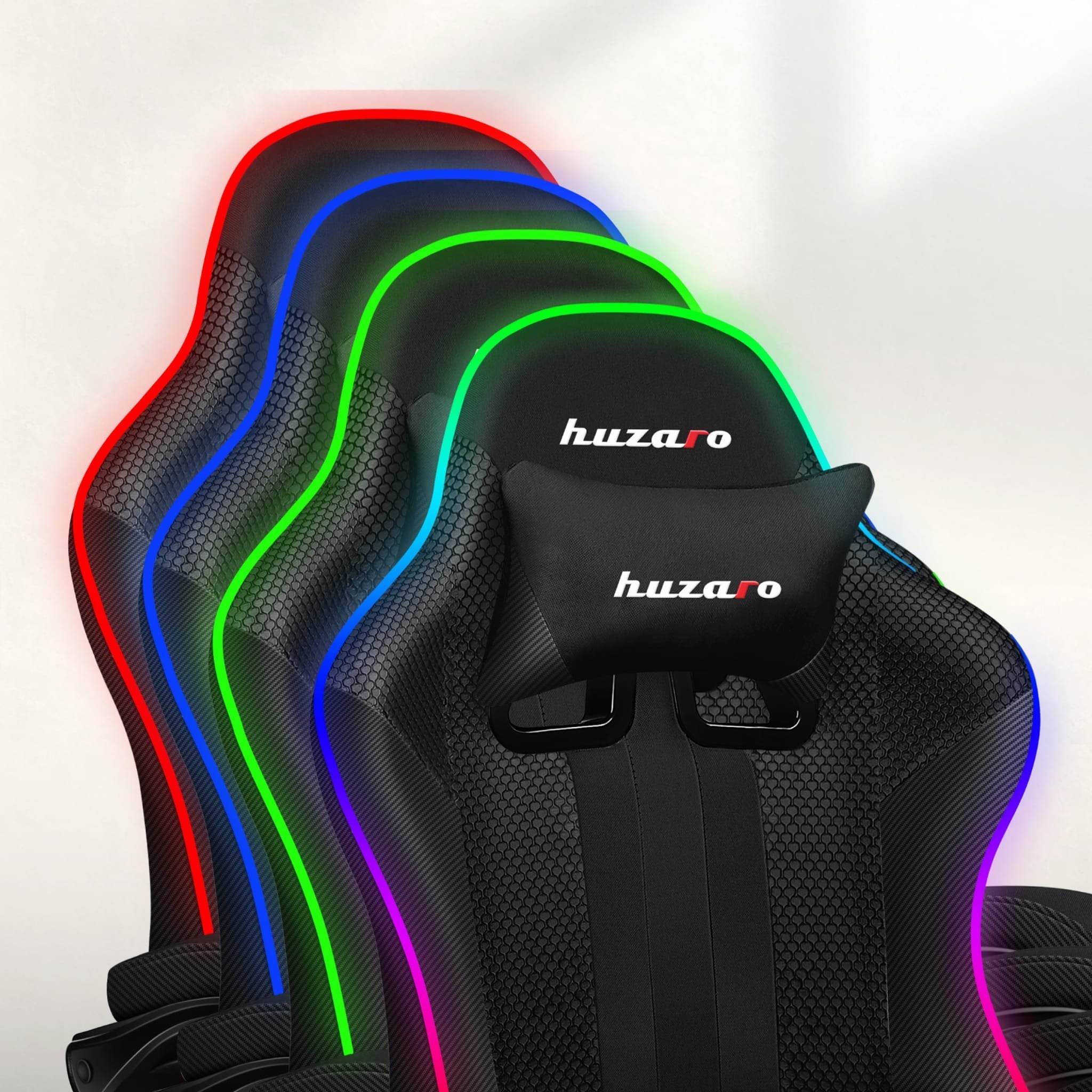 Scaun de gaming HUZARO Force 4.7 RGB Mesh