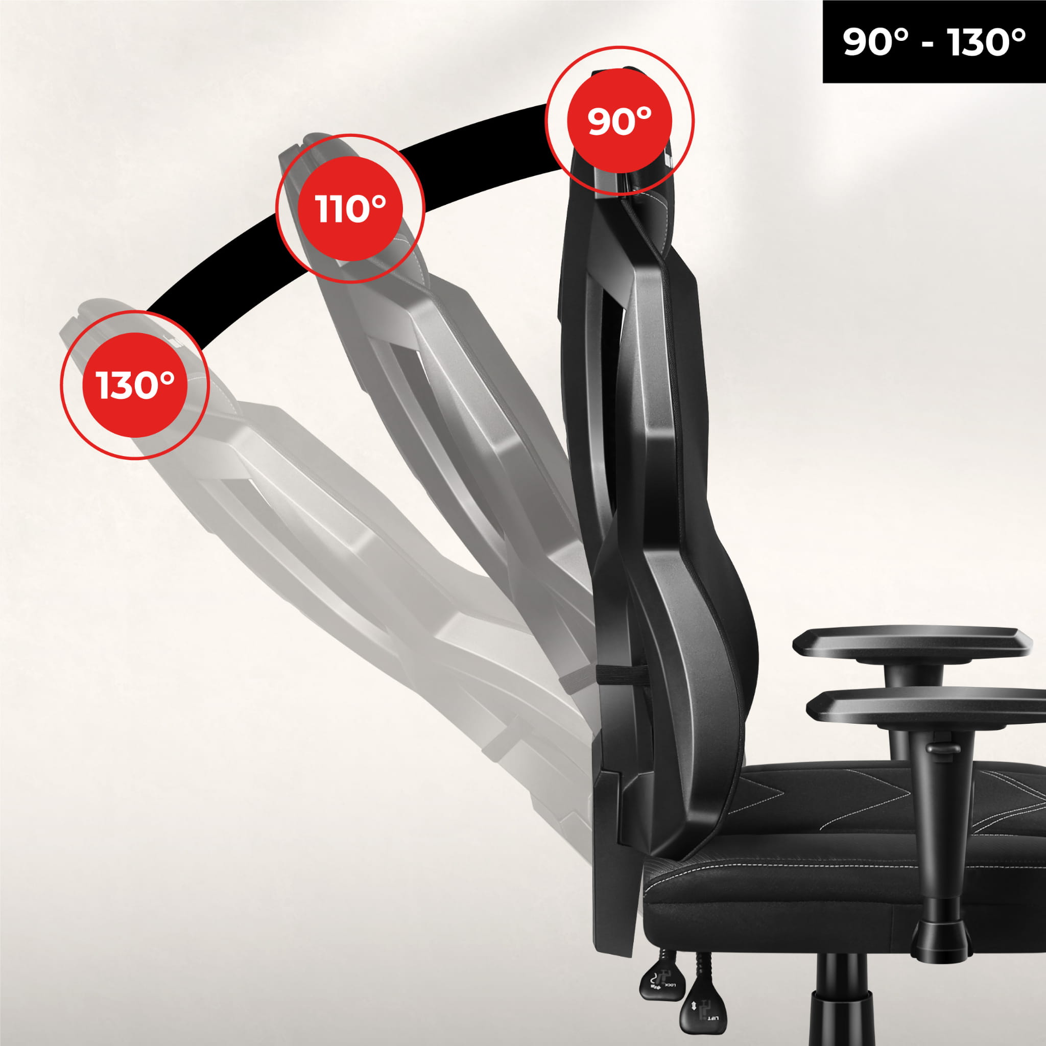 Scaun de gaming Huzaro COMBAT 6.2 Black RGB