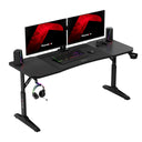 Birou gaming Huzaro Hero 4.6 Black 160 cm