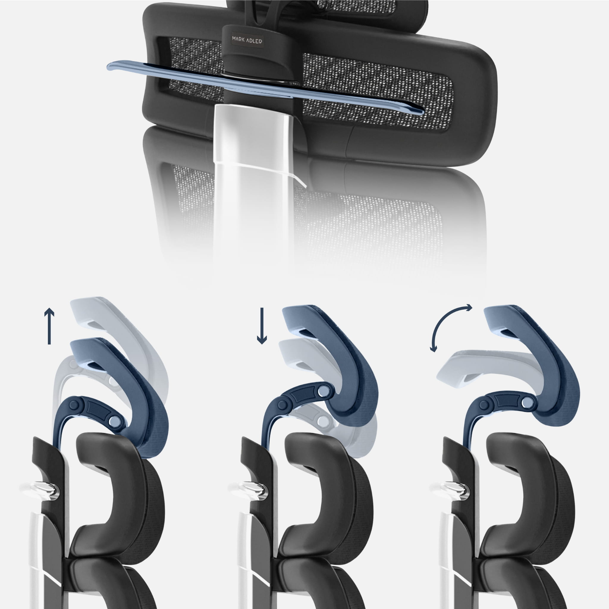 Mark Adler Expert 9.8 Scaun ergonomic negru