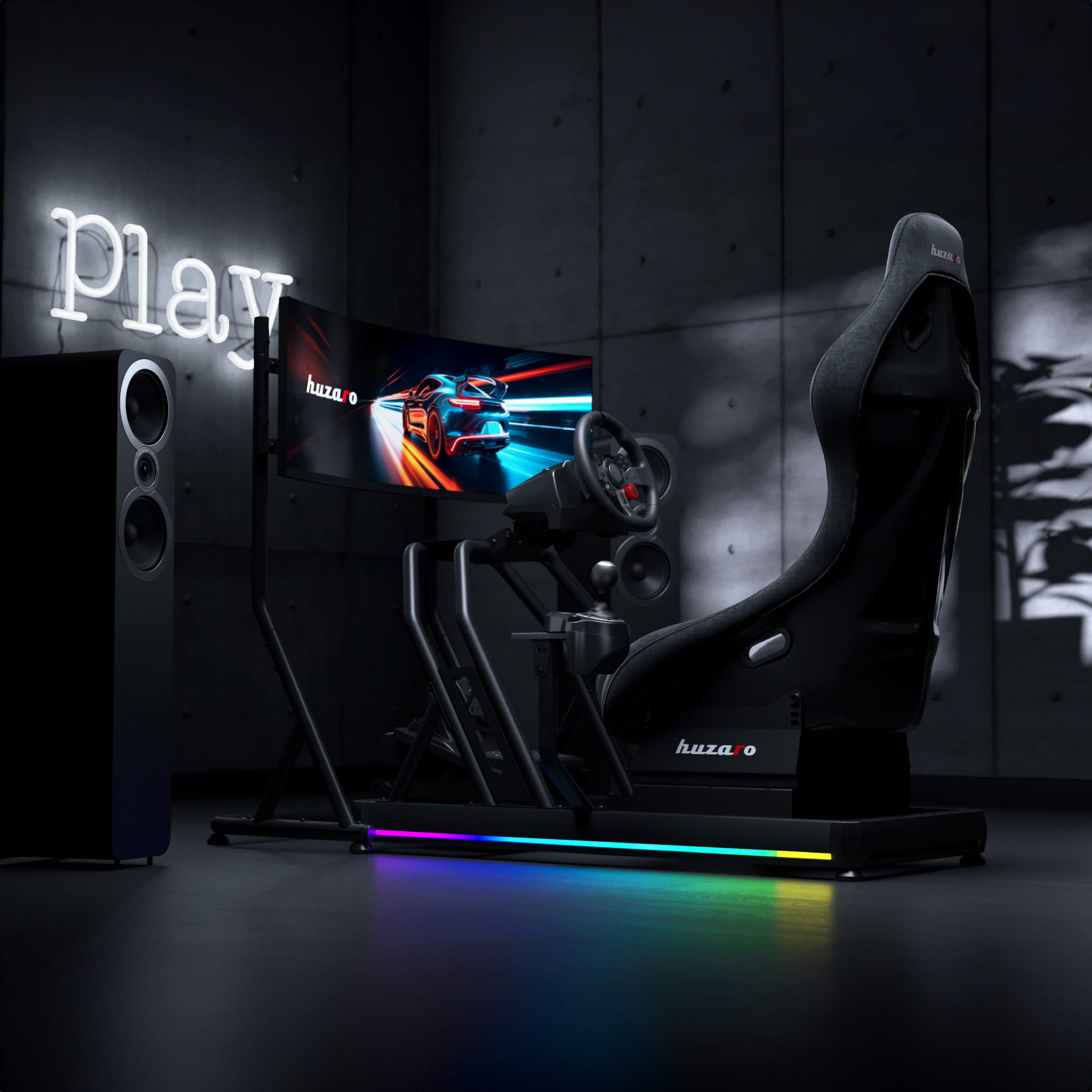 Huzaro Speed 9.0 cockpit sim curse