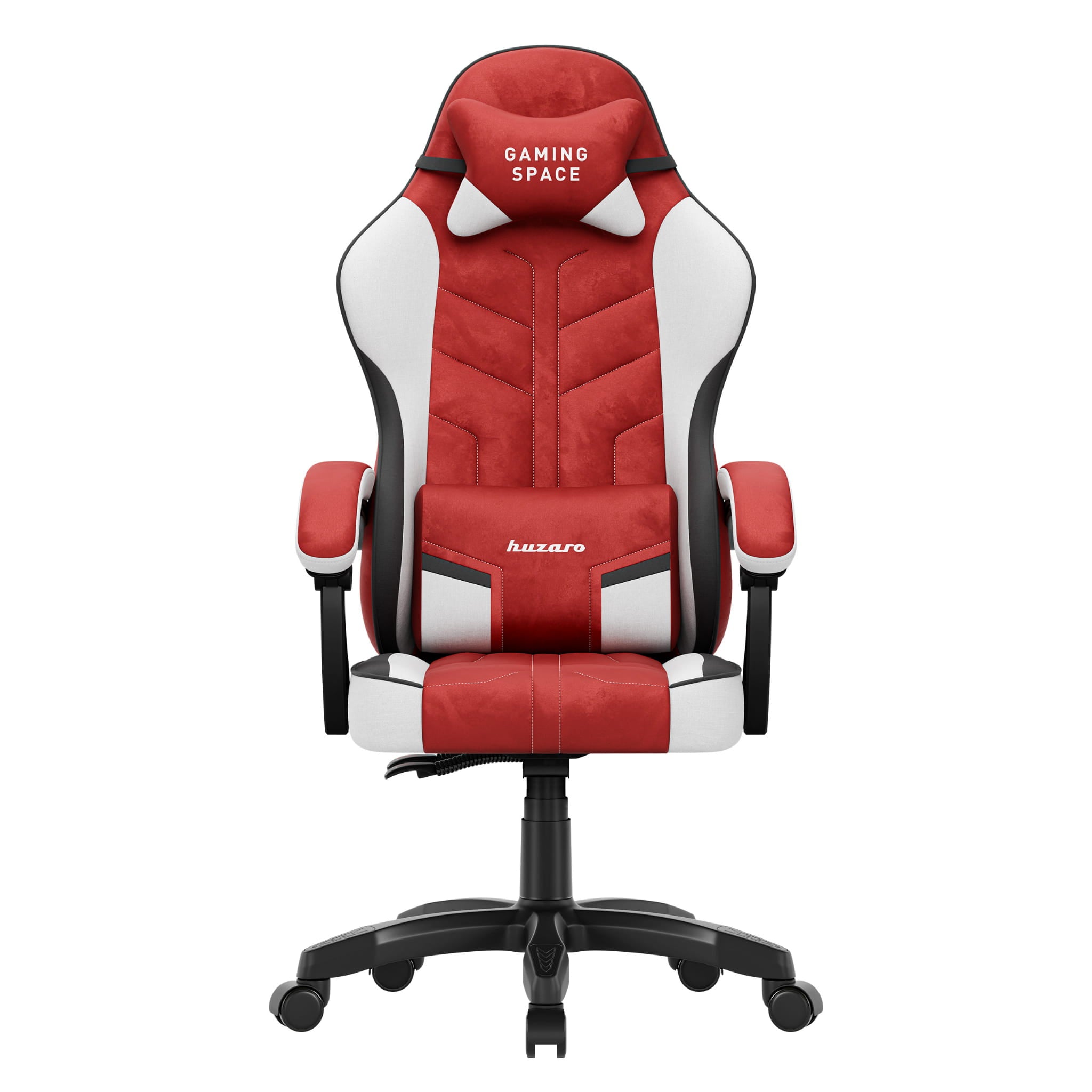 Scaun de gaming din catifea Huzaro Force 2.7 Red
