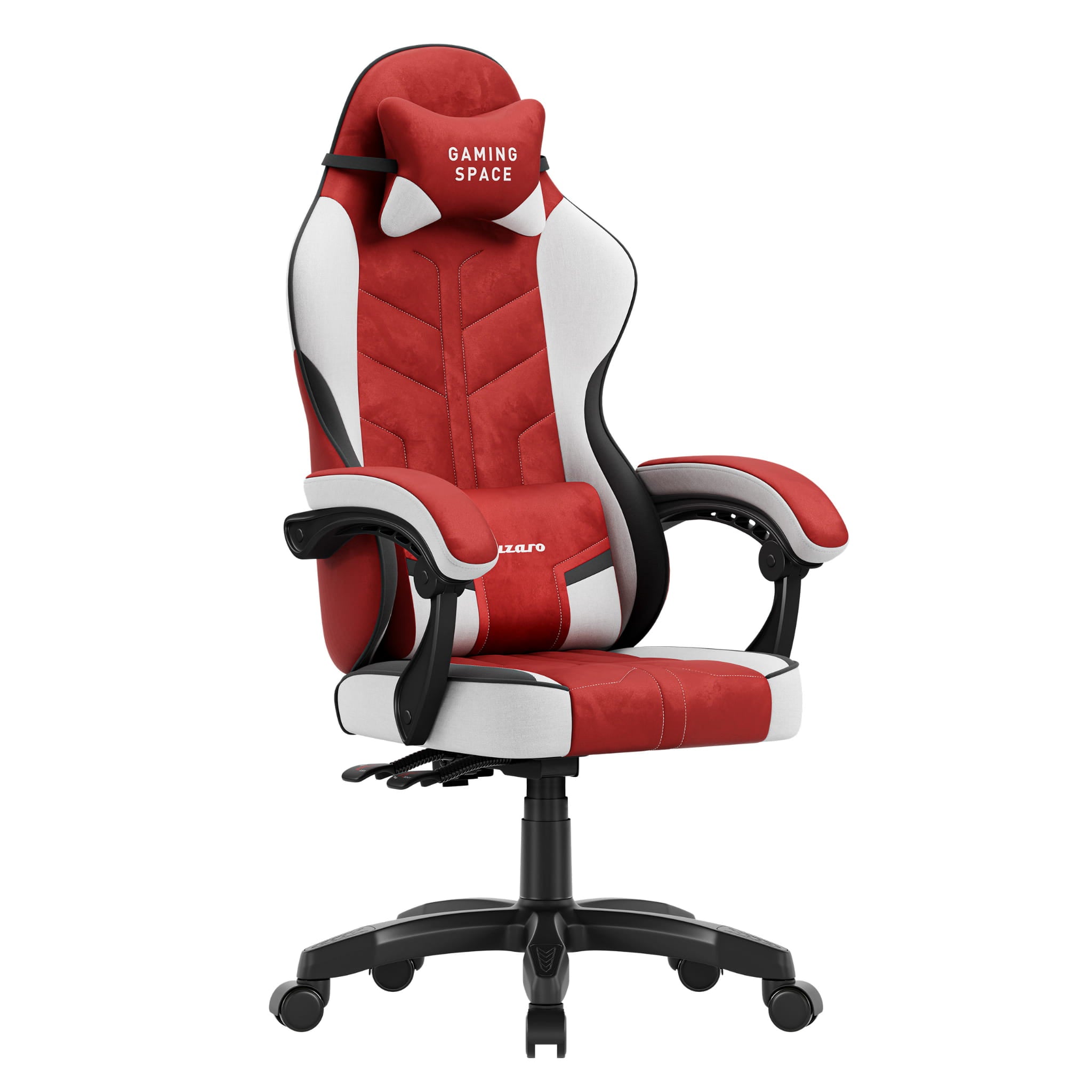 Scaun de gaming din catifea Huzaro Force 2.7 Red
