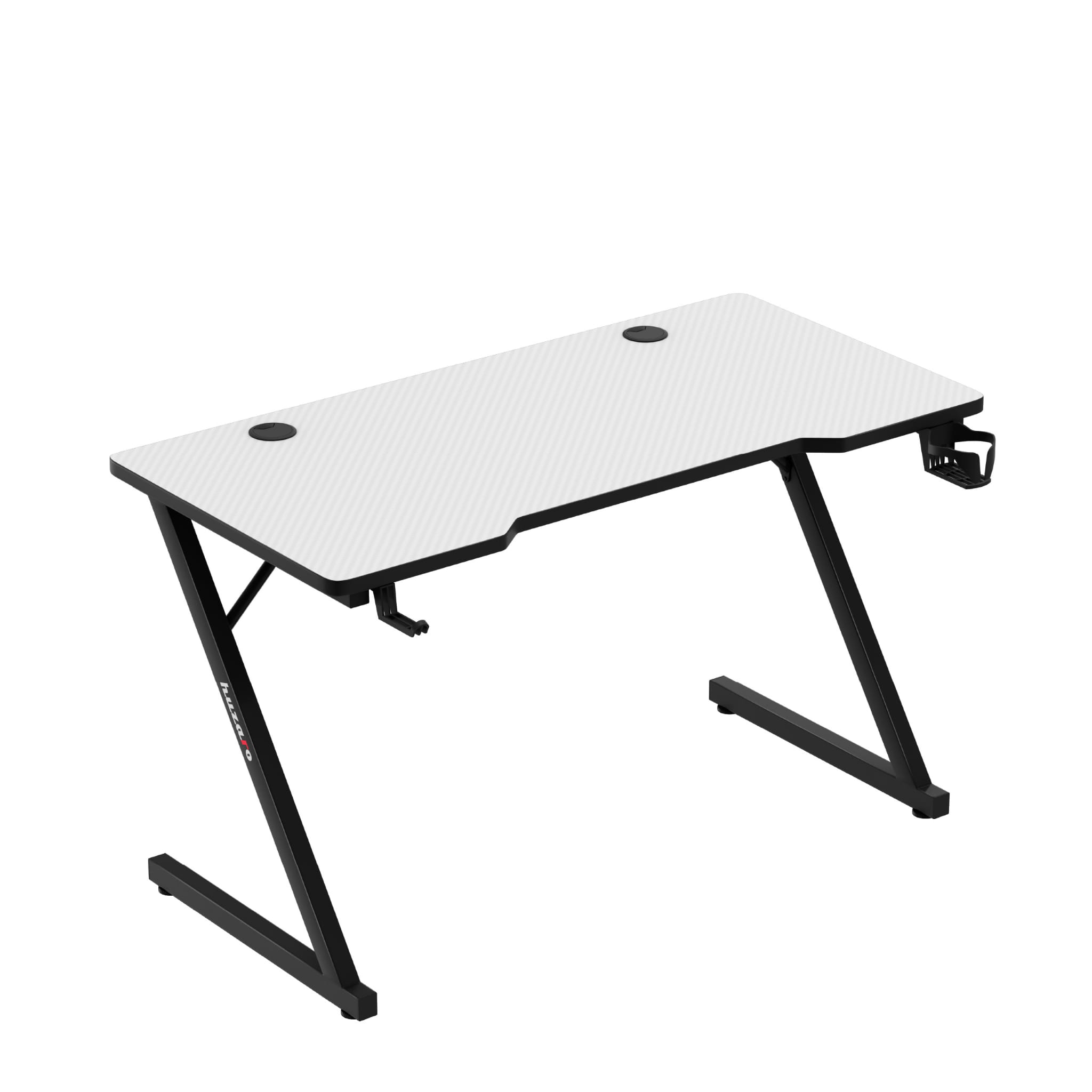 Huzaro Hero 2.5 alb 120 cm birou de gaming
