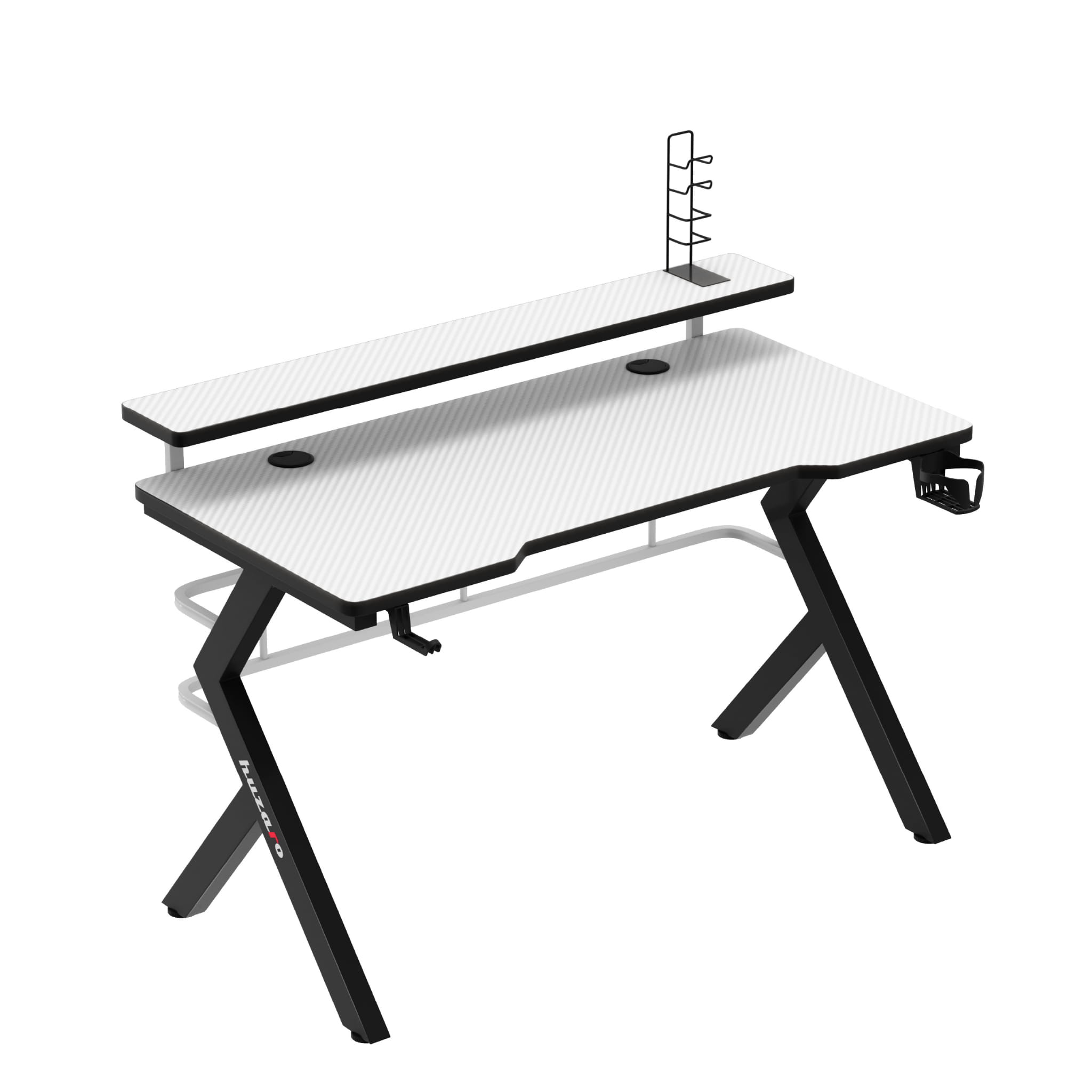 Huzaro Hero 5.0 Birou de gaming alb 120 cm