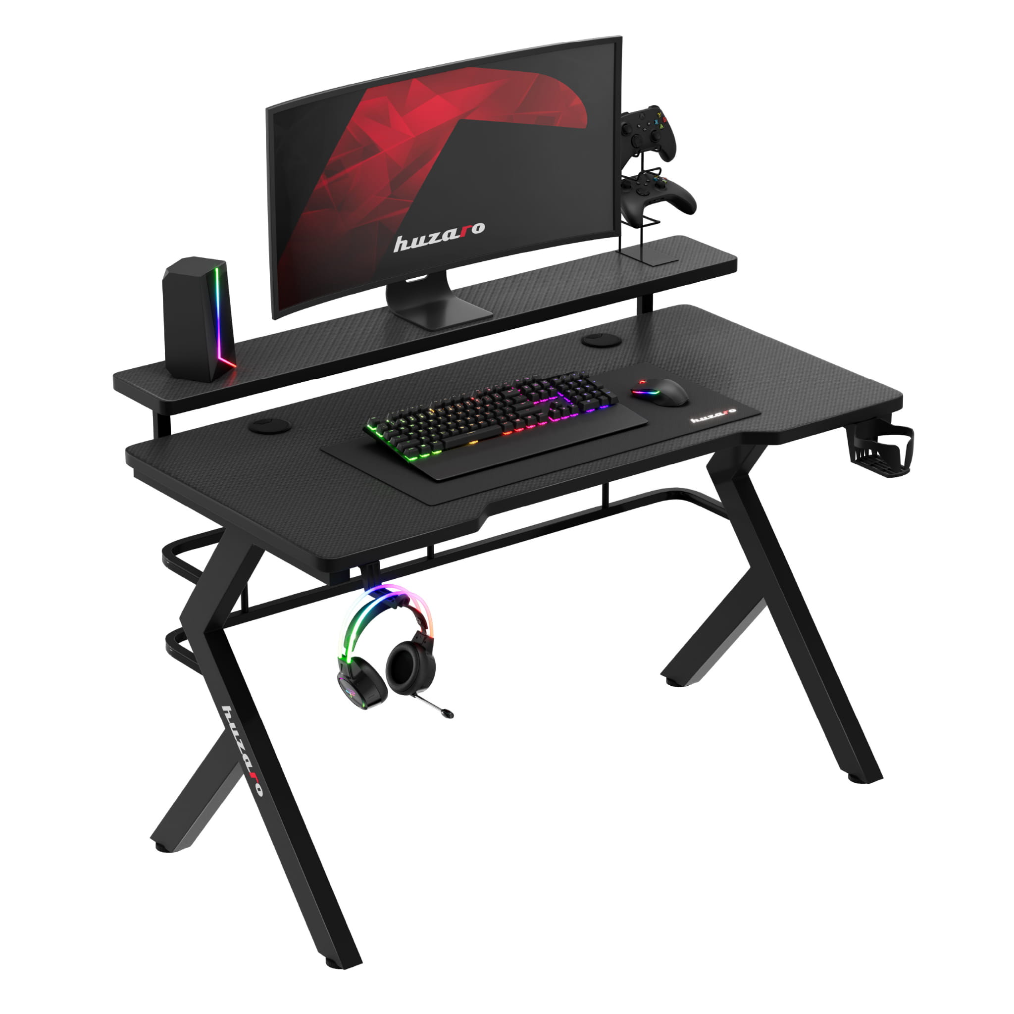 Huzaro Hero 5.0 Gaming Desk negru 120 cm
