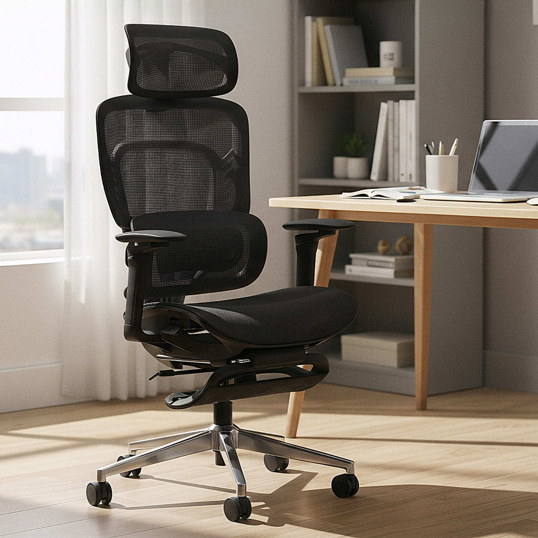 Scaun de birou cu masaj Mark Adler Visioner 8.3 Black