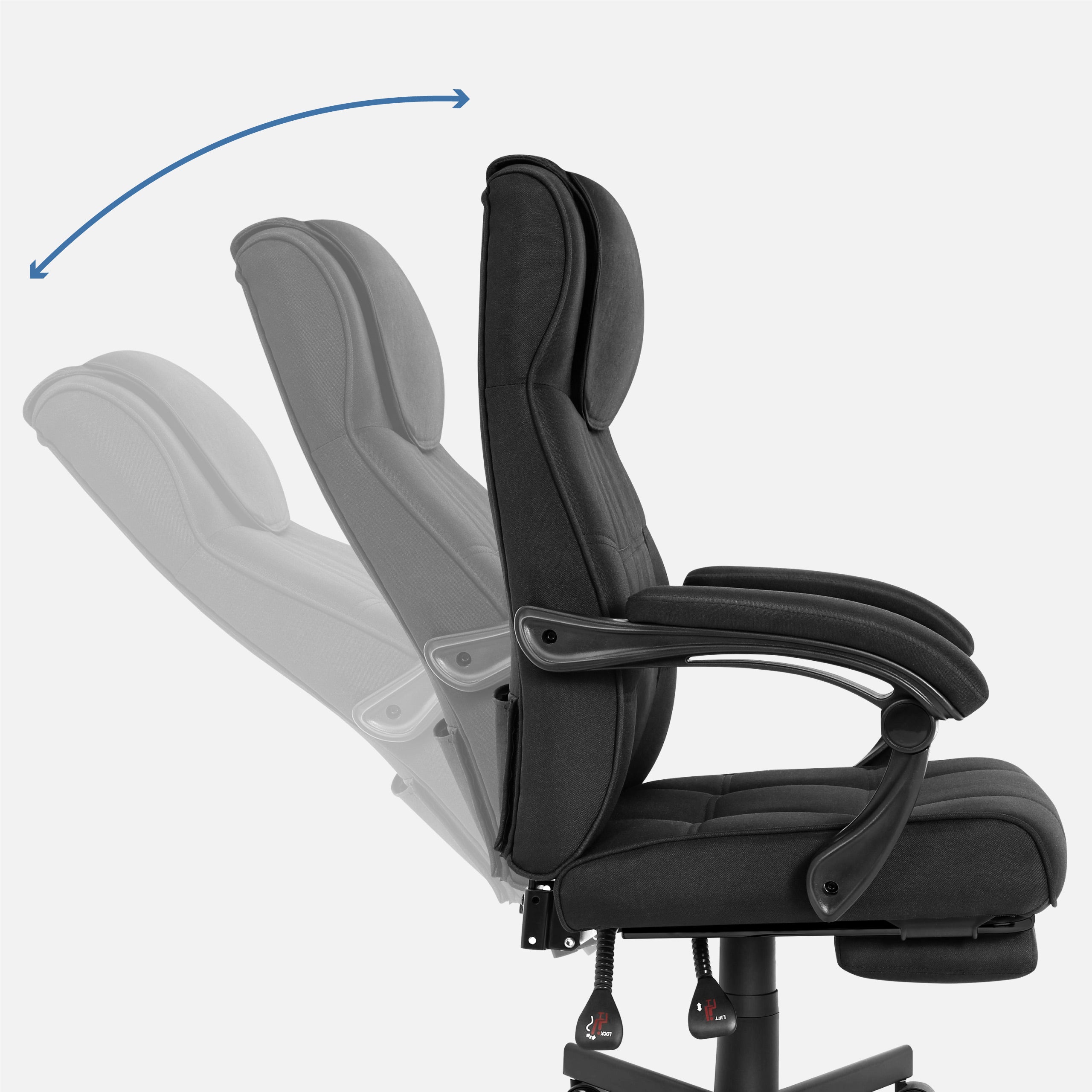 Mark Adler Boss 5.3 Negru masaj scaun de birou