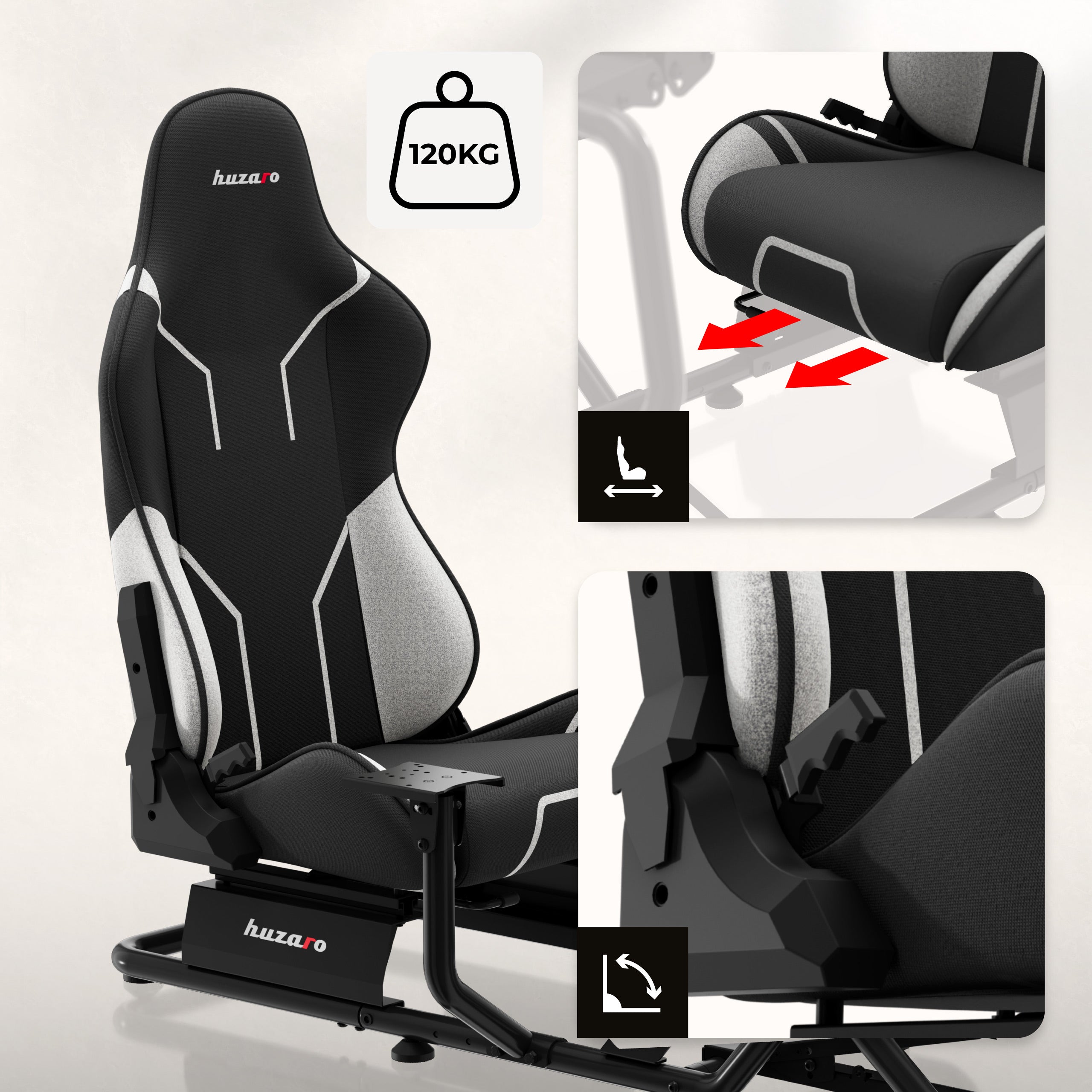 Huzaro Speed 6.0 cockpit de curse simulate