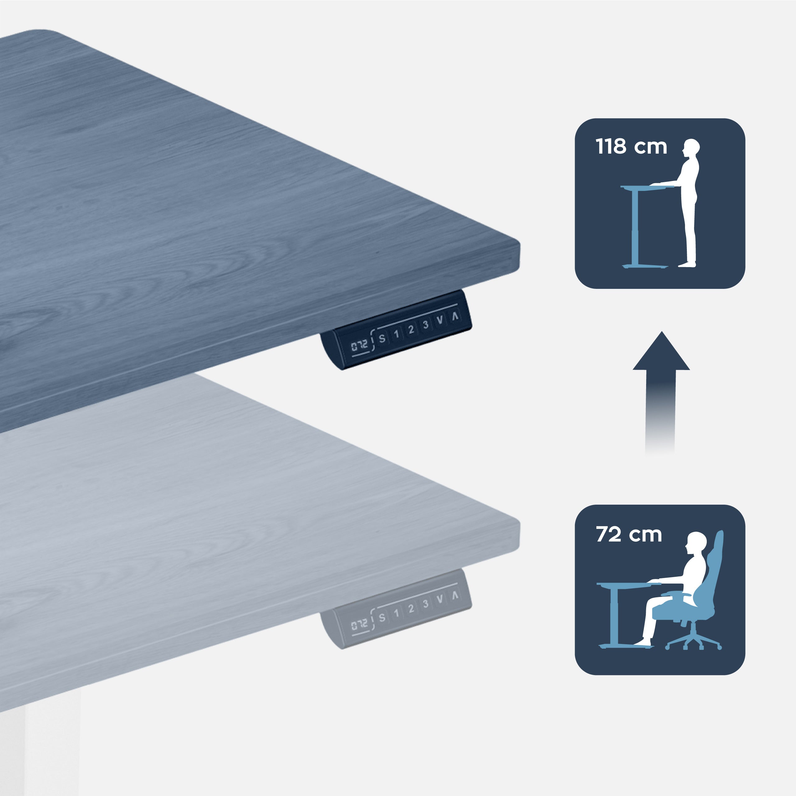 Birou electric Mark Adler Leader 7.0 Craft 120 cm