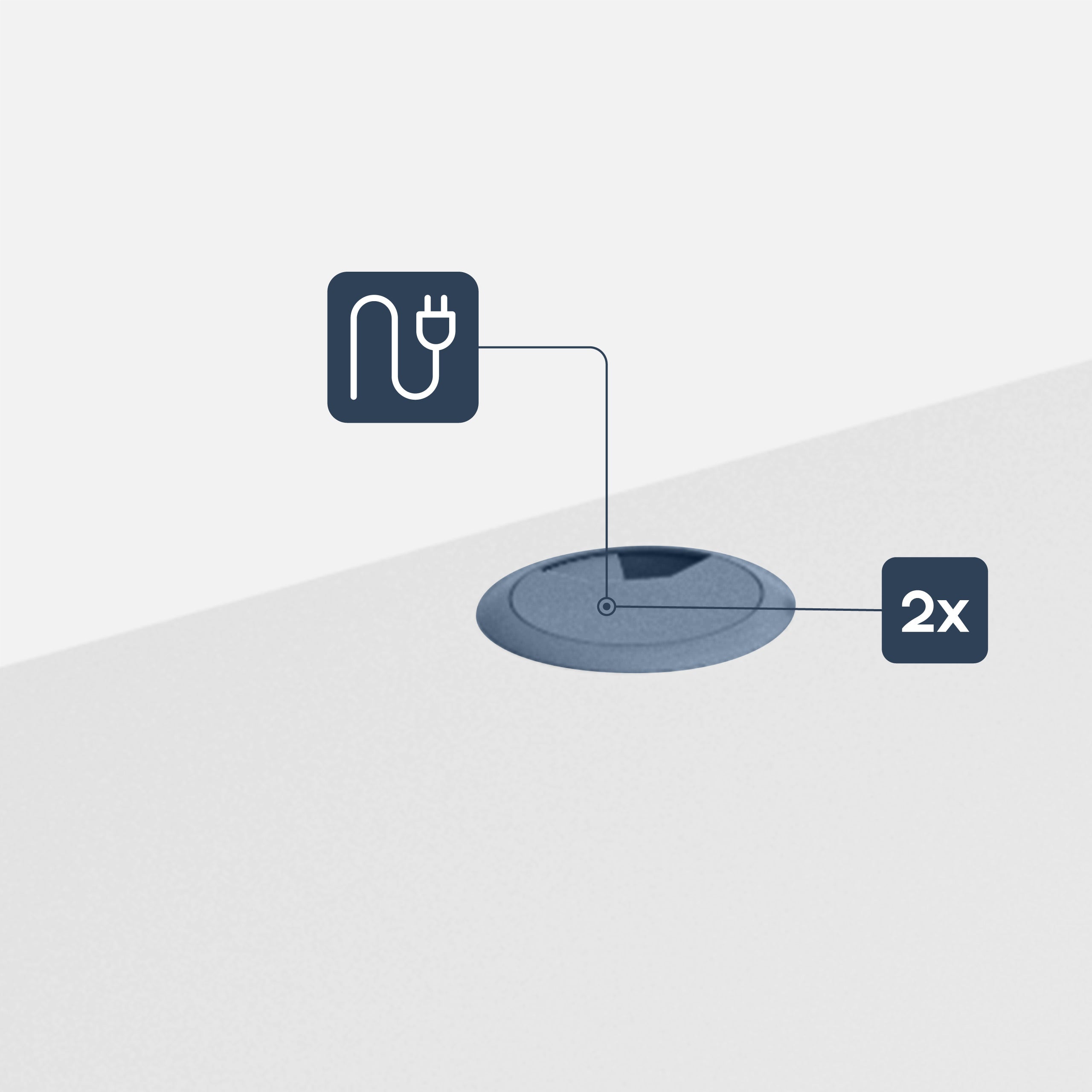 Birou electric Mark Adler Leader 7.0 White 120 cm