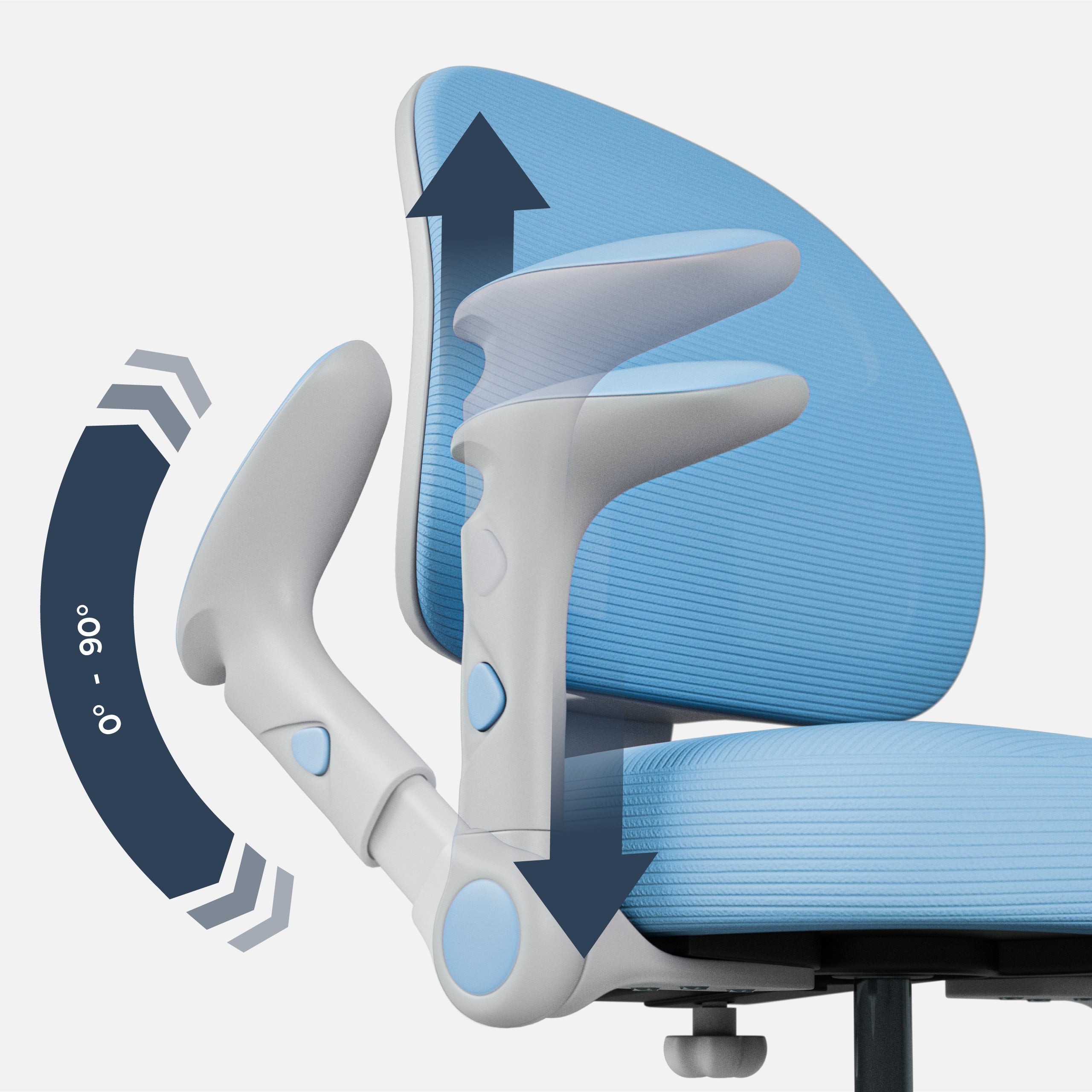 Scaun pivotant Mark Adler JUNIOR 5.0 Pink