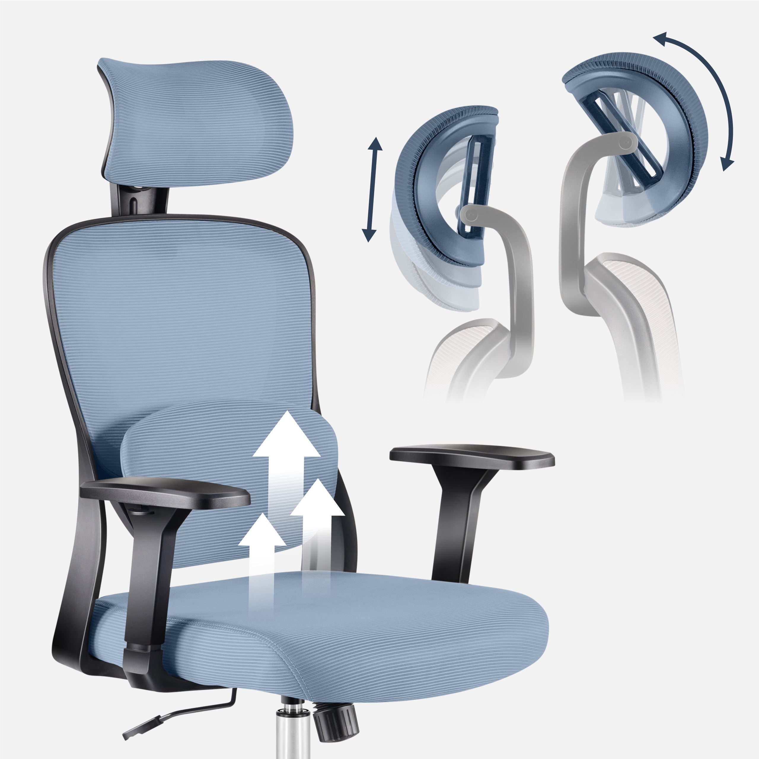 Mark Adler Manager 3.2 Scaun de birou gri