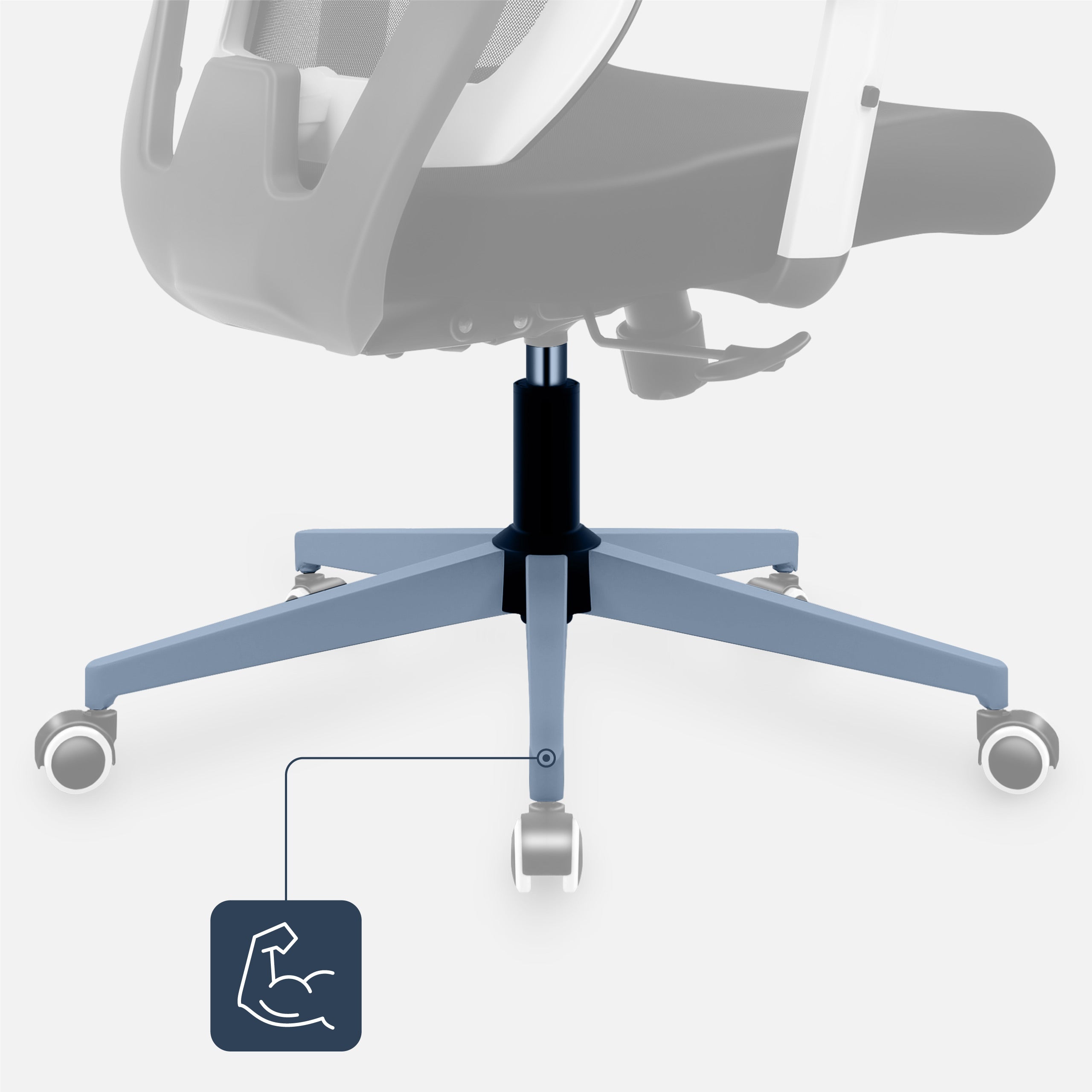 MARK ADLER MANAGER 3.9 Scaun de birou negru