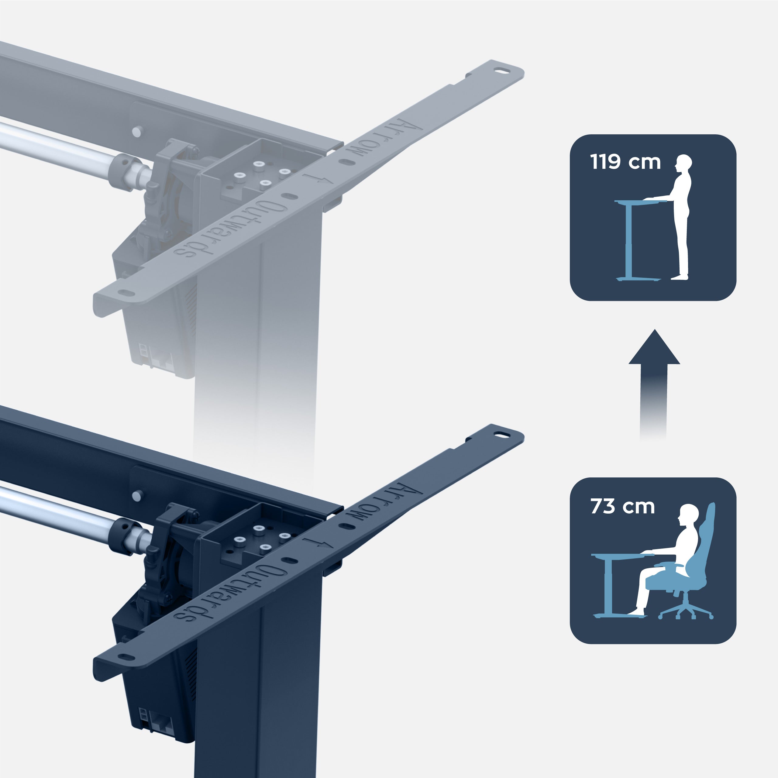 Suport electric de birou Mark Adler Xeno 2.1