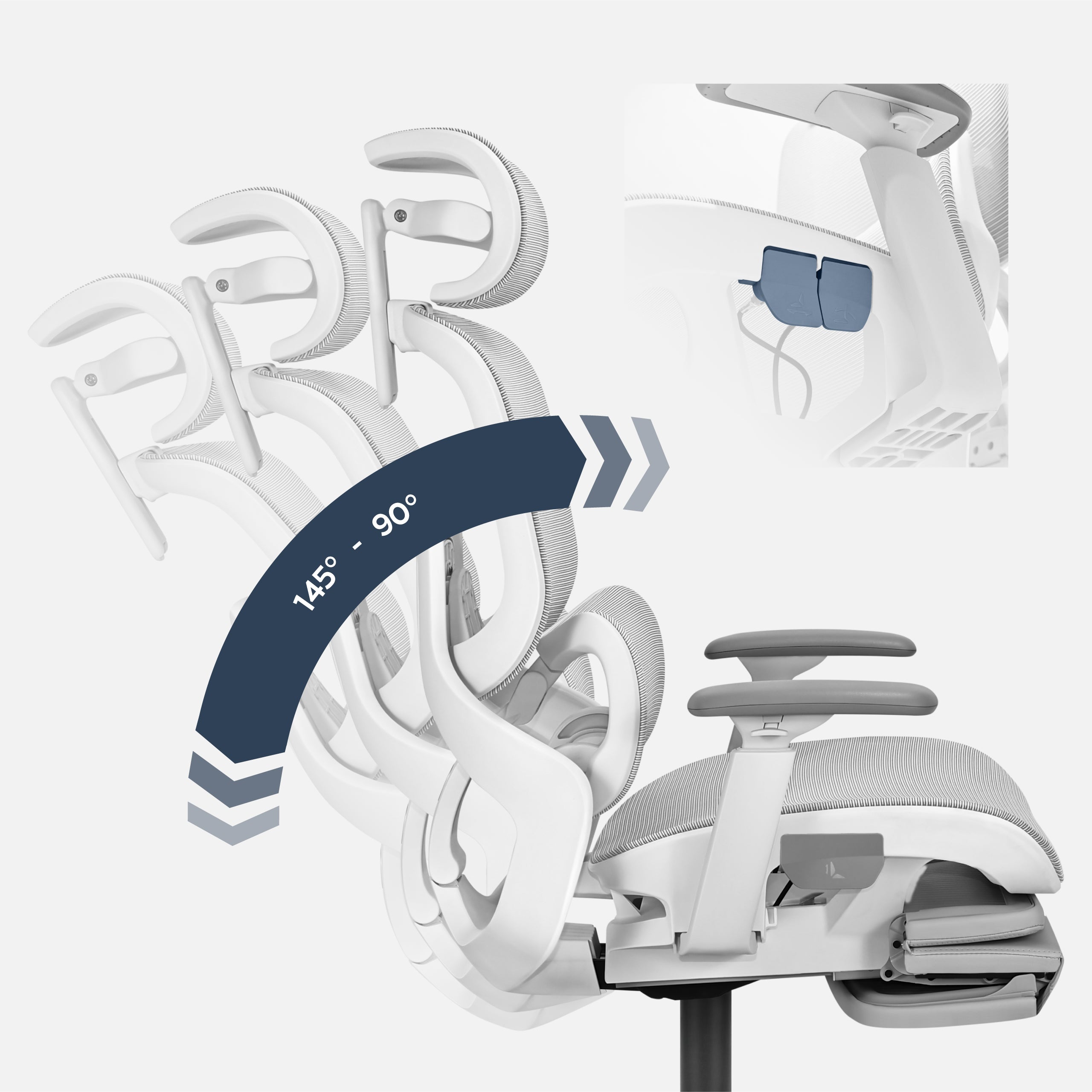 Scaun ergonomic Mark Adler Expert 9.3 Grey