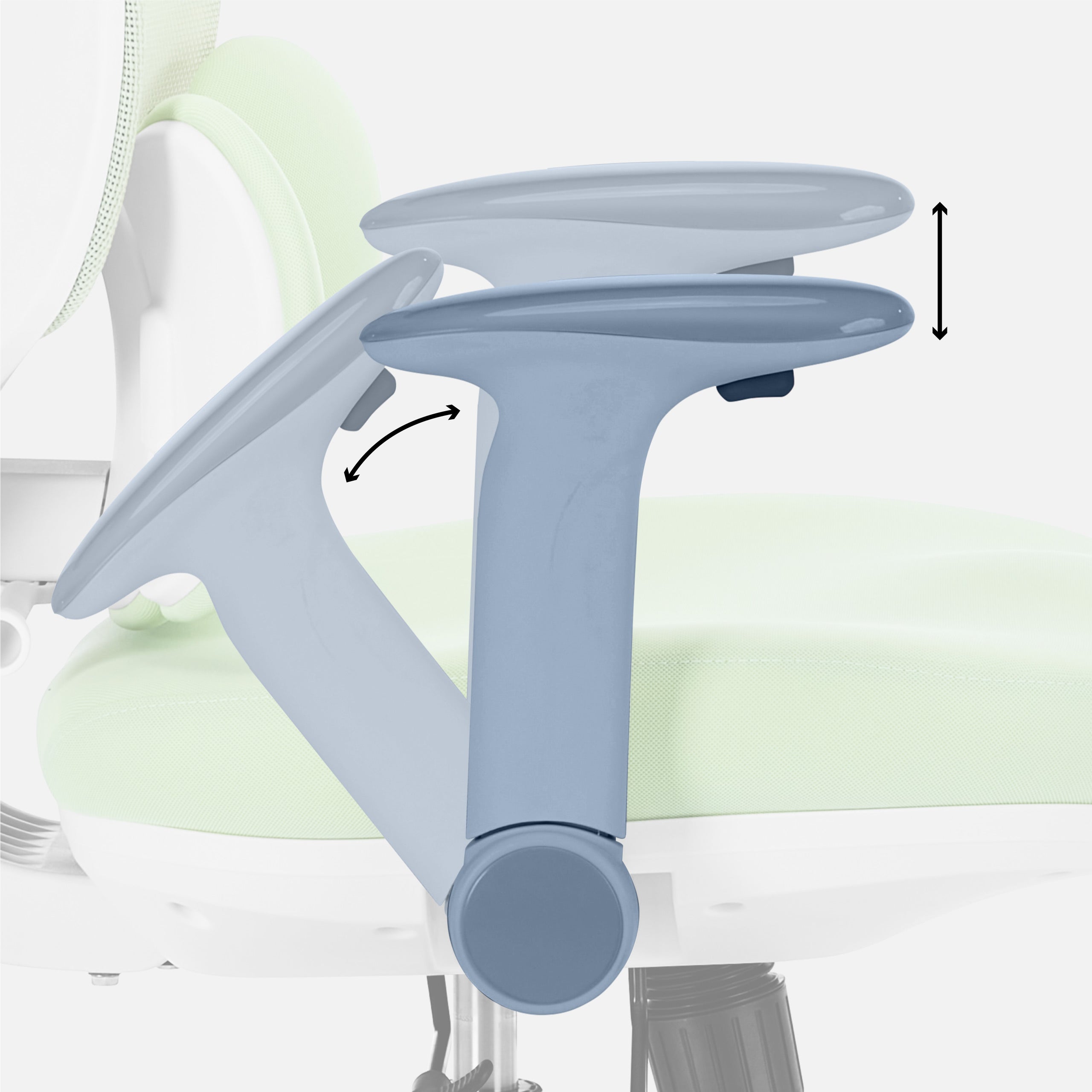 Scaun de birou ergonomic pentru copii Mark Adler Junior 6.3 Green