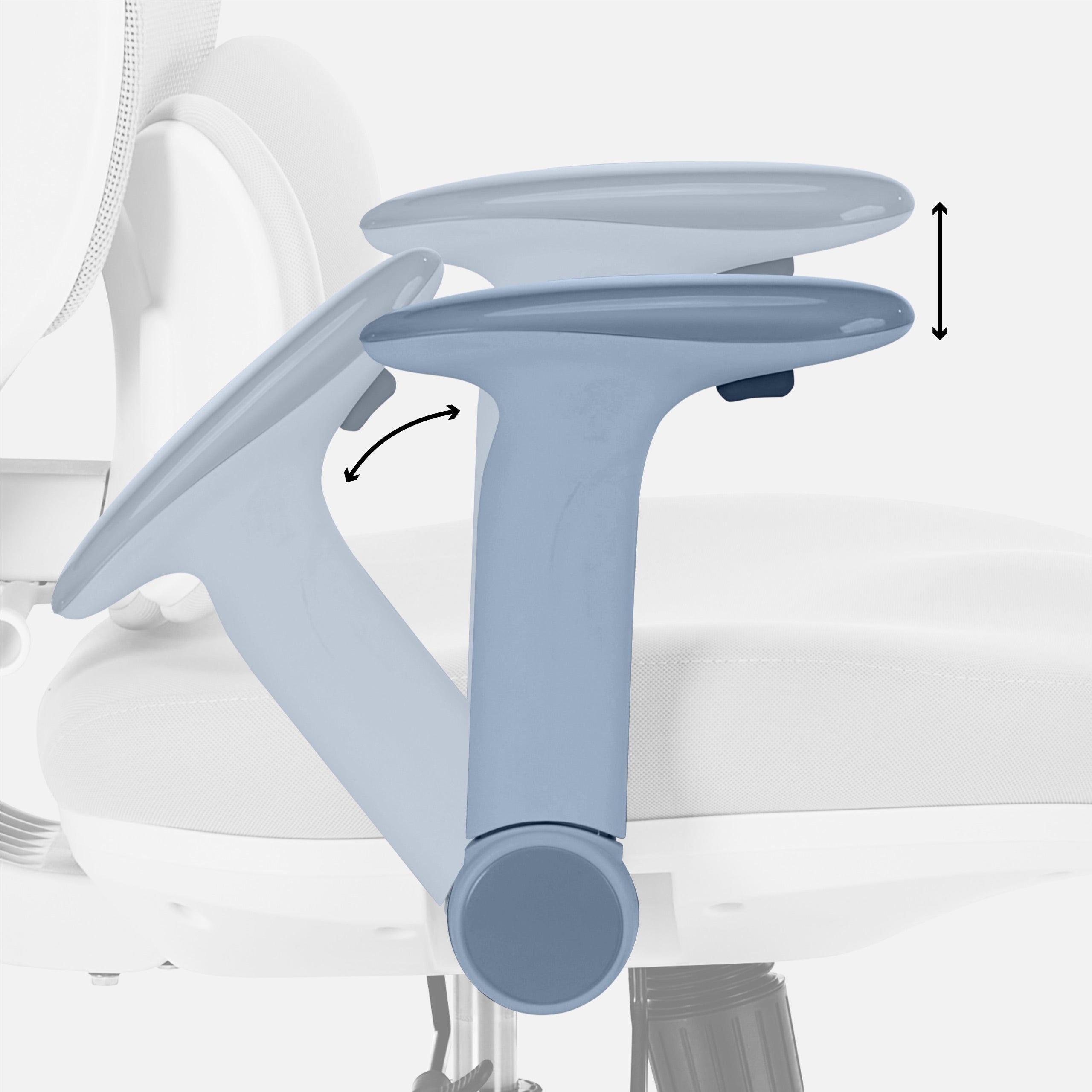 Scaun de birou ergonomic pentru copii Mark Adler Junior 6.3 Grey