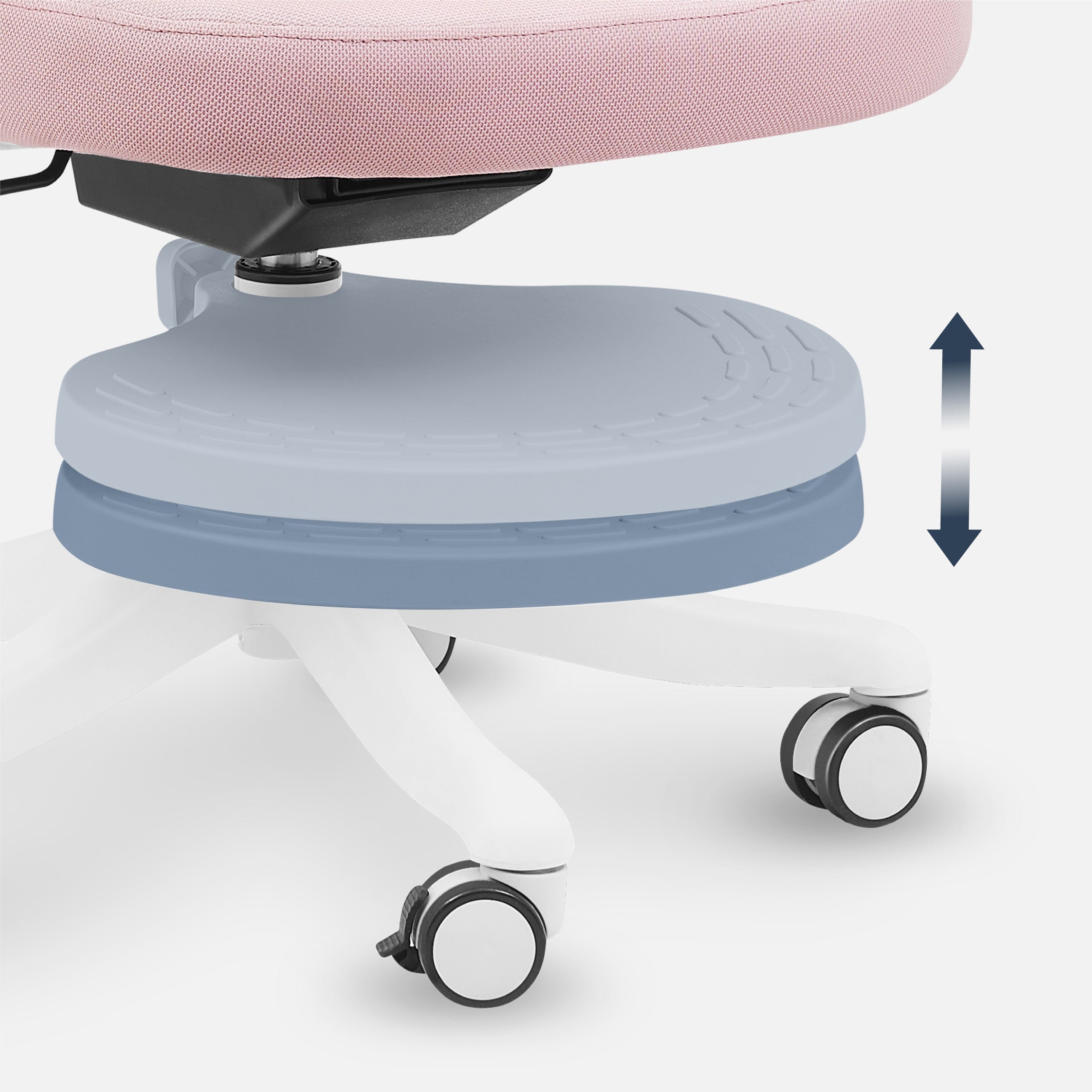 Scaun de birou rotativ pentru copii Mark Adler Junior 5.3 Pink