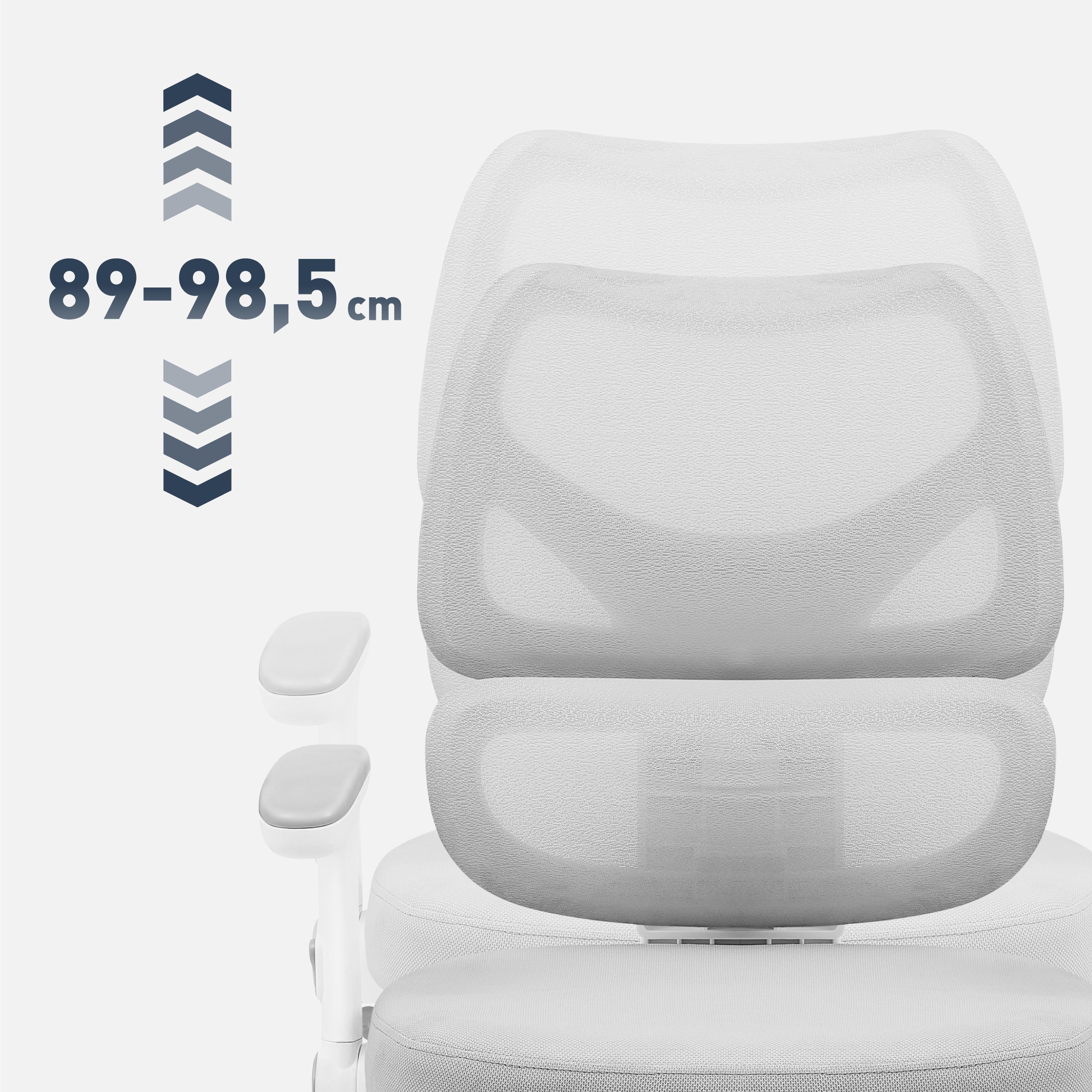 Scaun de birou rotativ pentru copii Mark Adler Junior 5.3 Grey