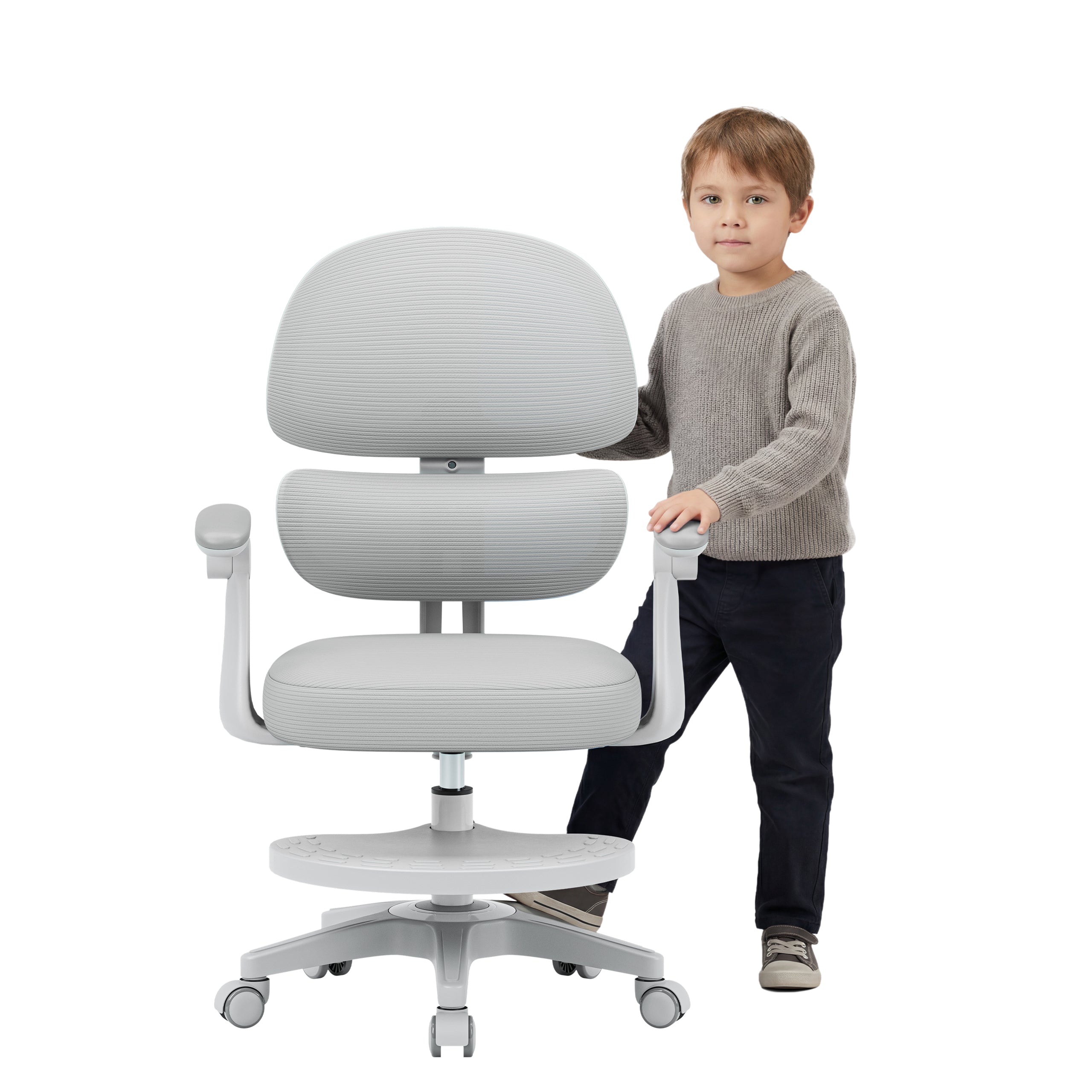 Scaun ergonomic pentru copii Mark Adler Junior 4.4 Gri