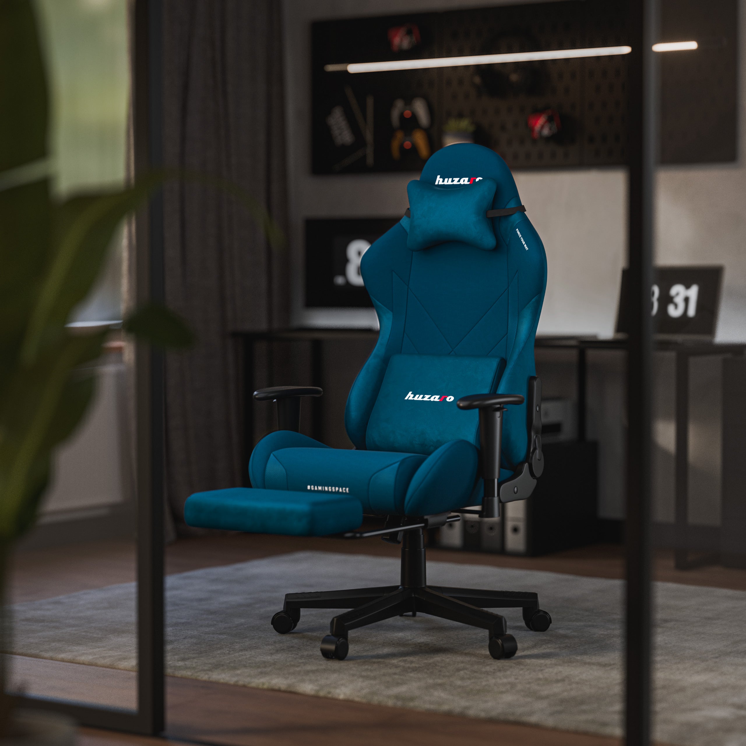 Scaun gaming Huzaro Force 5.7 Albastru